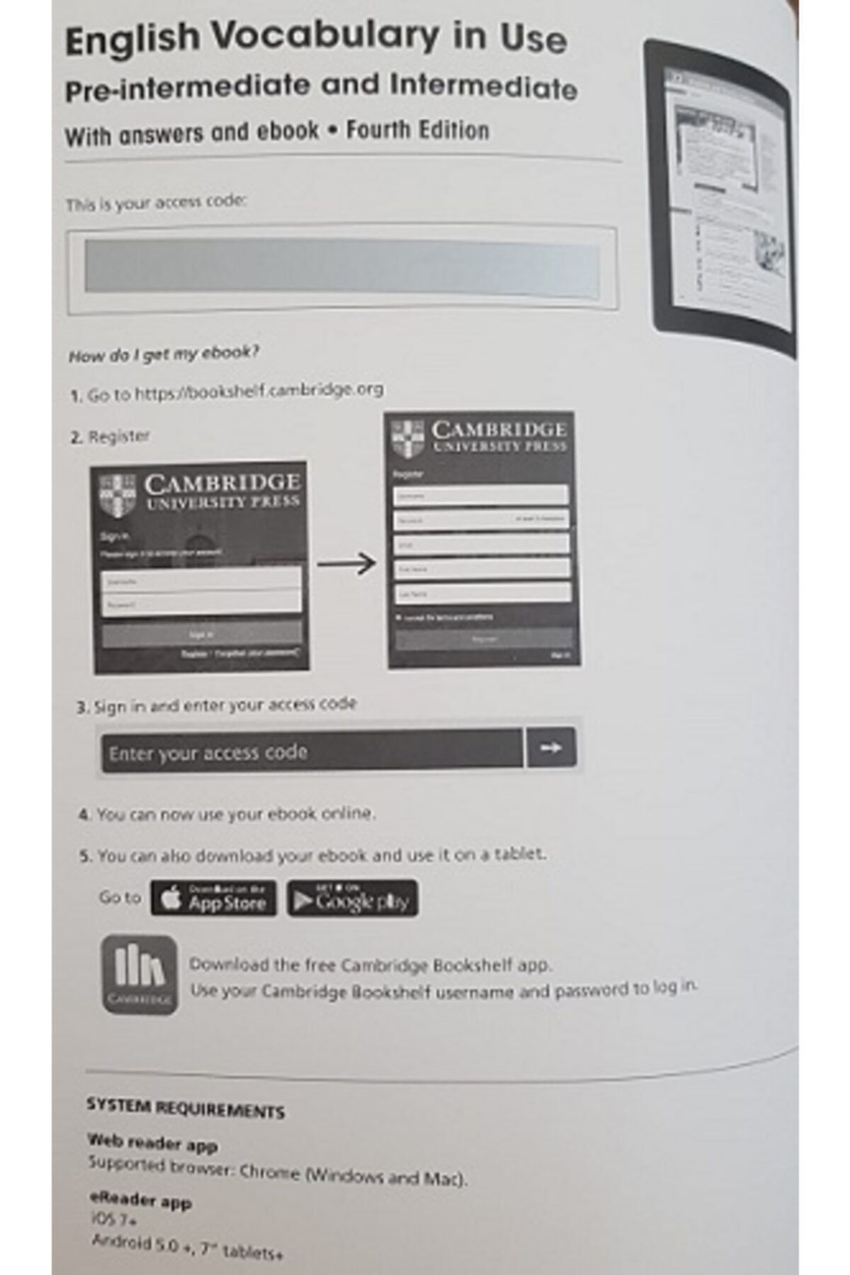 Cambridge University Press-English Vocabulary in Use Pre-Intermediate & Intermediate with Answers and Ebook Online Kodludur 2