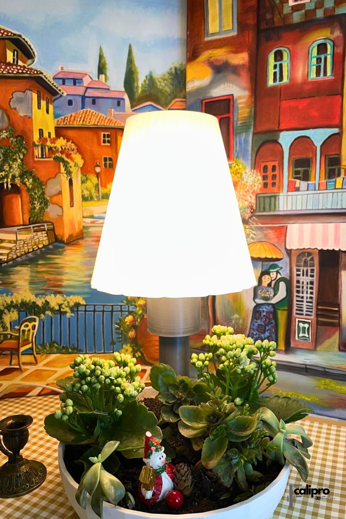 teknotrust Terrarium Tasarım Modern ve Doğal Aydınlatma Abajur: HELSİNKİ