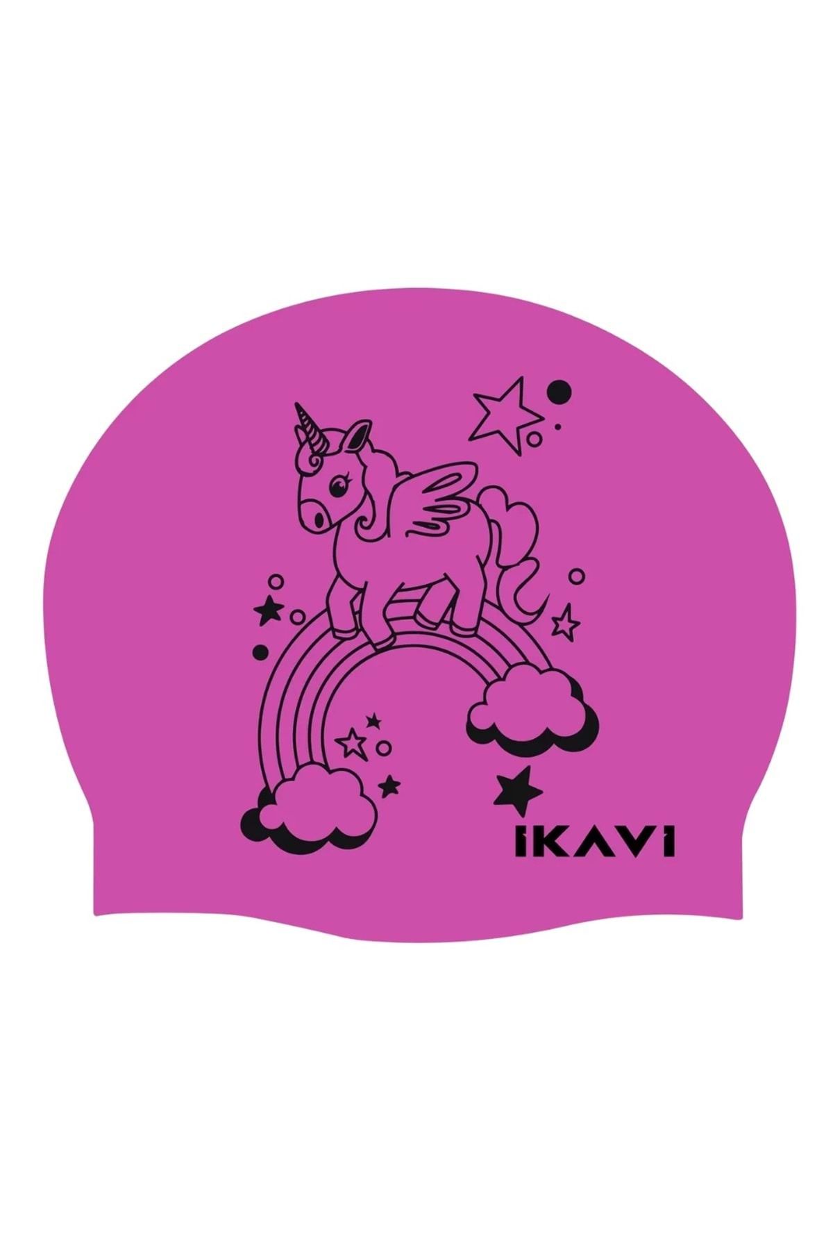İKAVİ İKAVİ Pembe Pony Baskılı Silikon Bone