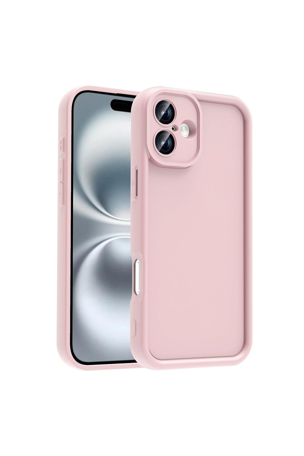 halkhouse Apple iPhone 16 Kılıf Kamera Korumalı Renkli Esnek Kırılmaz Silikon Annas Kapak