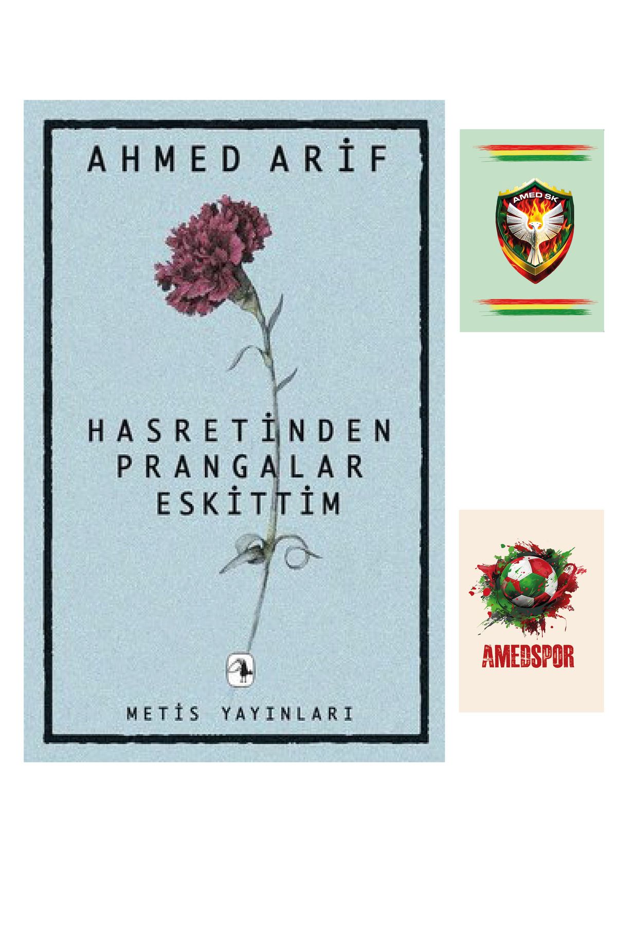 Dara Yayınları Hasretinden Prangalar Eskittim - Ahmed Arif - Amedspor Not Defterli (2 NOT DEFTERLİ)
