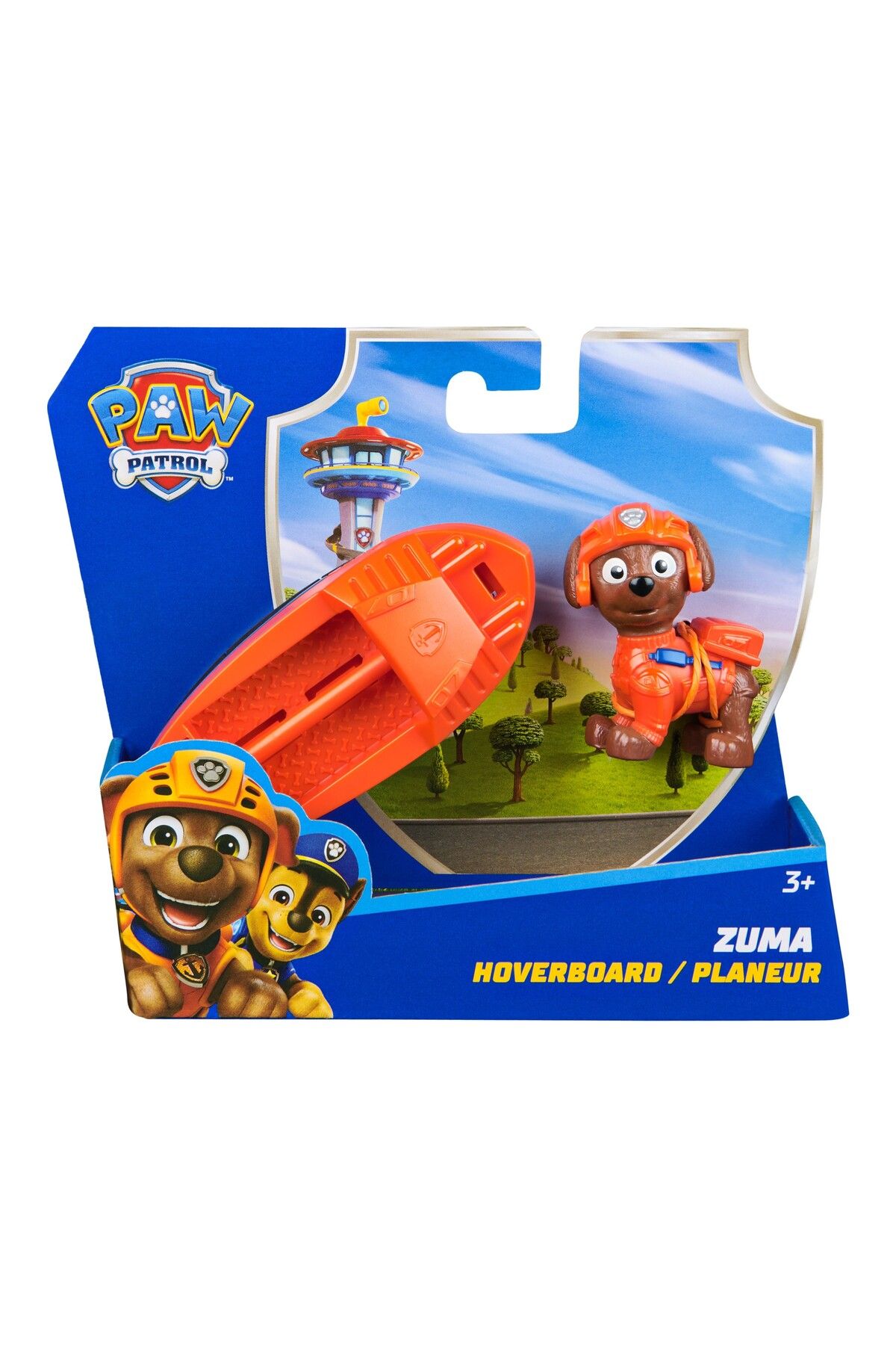 TOYFEST-Paw Patrol: Action Pups Zuma Action Figure and Hoverboard Aircraft Toy with Foldable Wings -5 cm 3