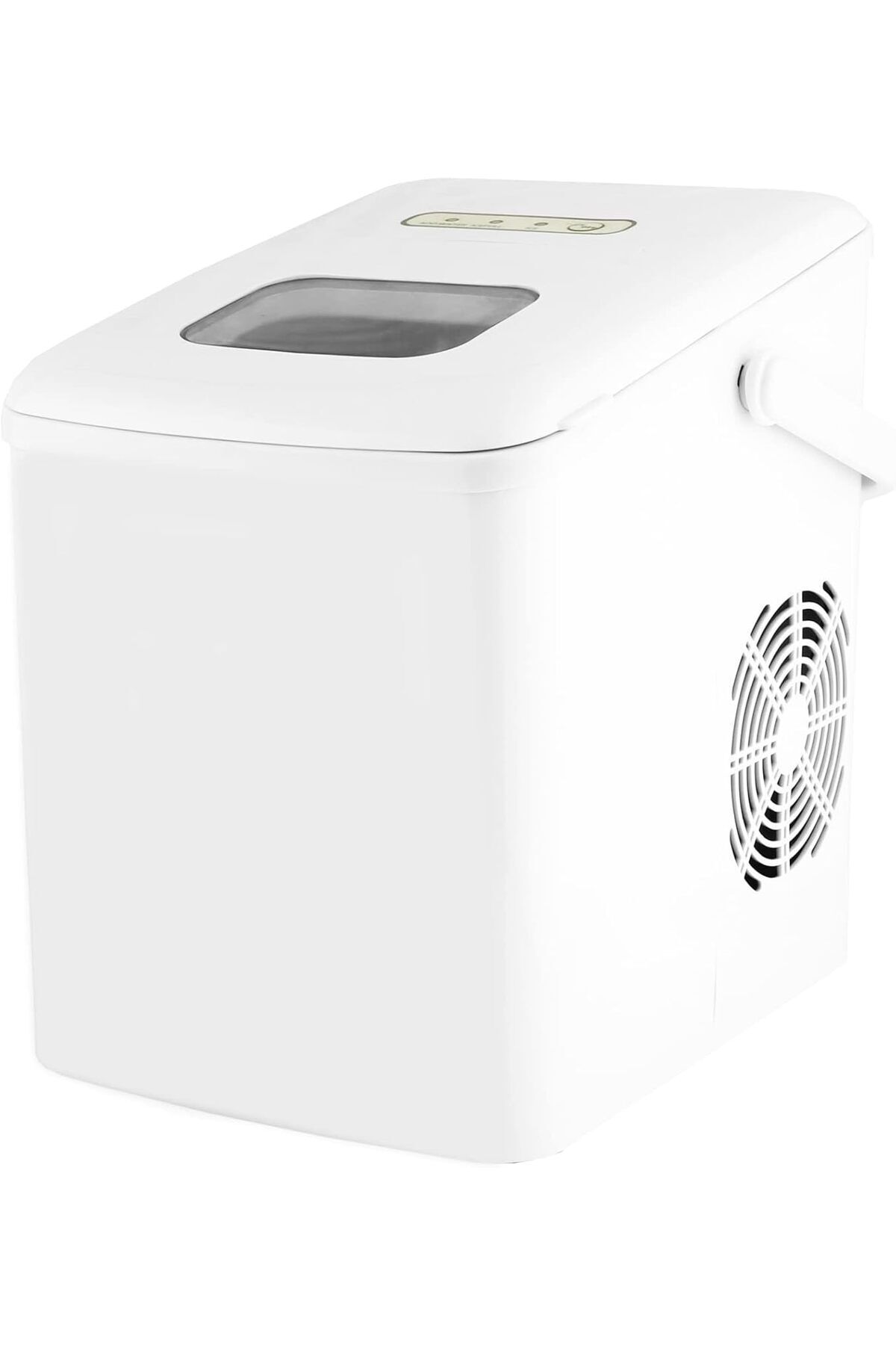 JANO-Electric Ice Maker With View Window, 105w, White 3