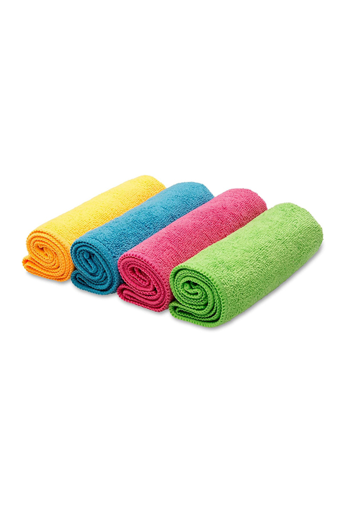 Vileda-Microfiber Cloths, Hygienic, Multi-Purpose, 8 Pieces, Multi-Color, 30*30cm 2