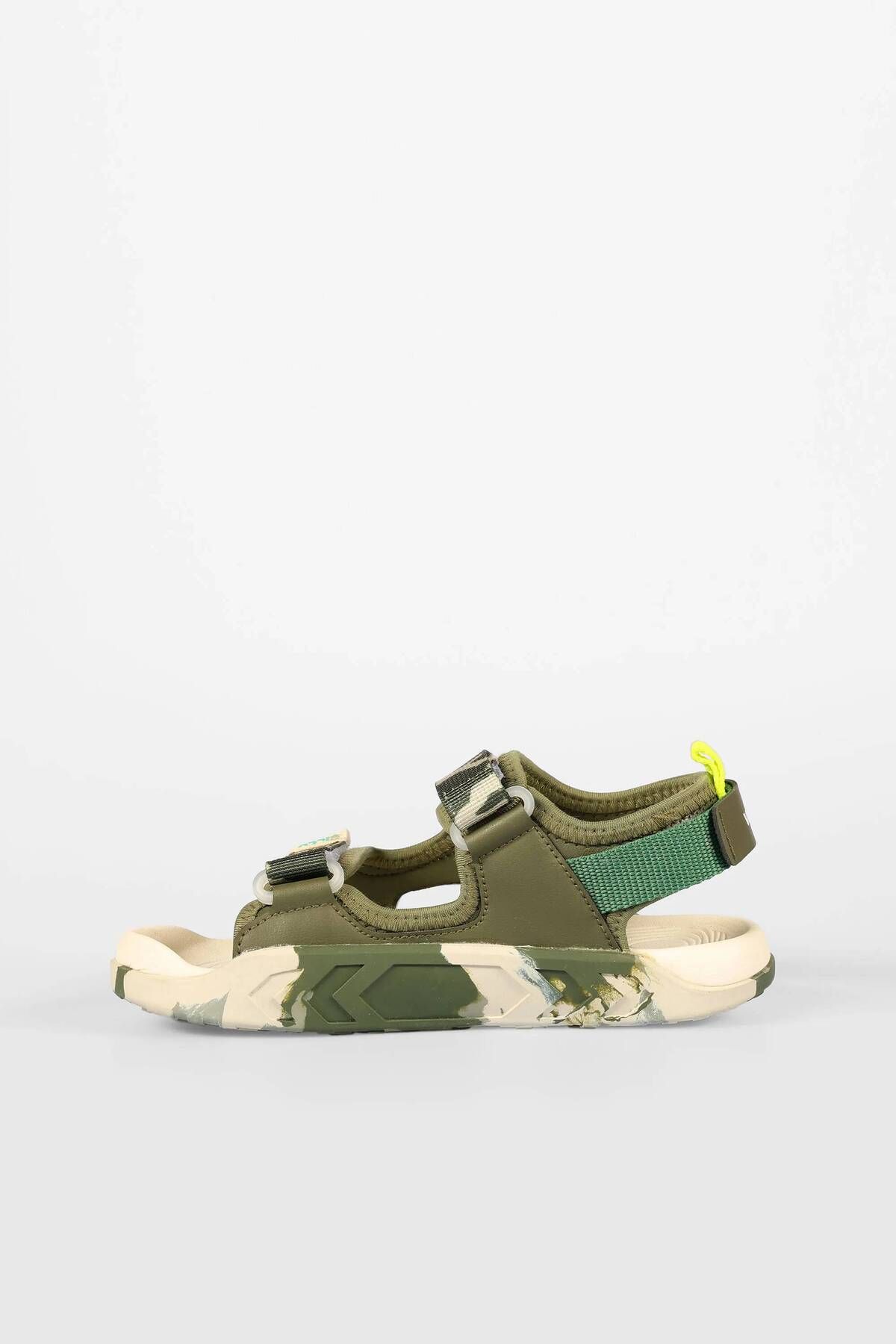 Vicco-Vi̇cco Tape Sandals between 26-36 Numbers - Khaki 5