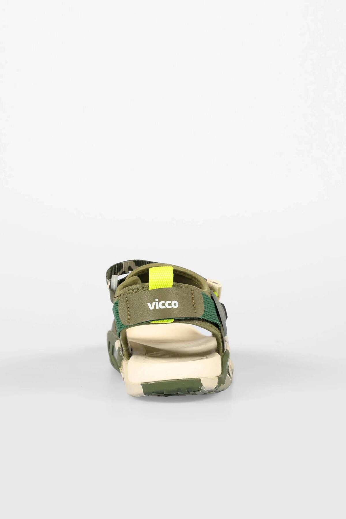 Vicco-Vi̇cco Tape Sandals between 26-36 Numbers - Khaki 8
