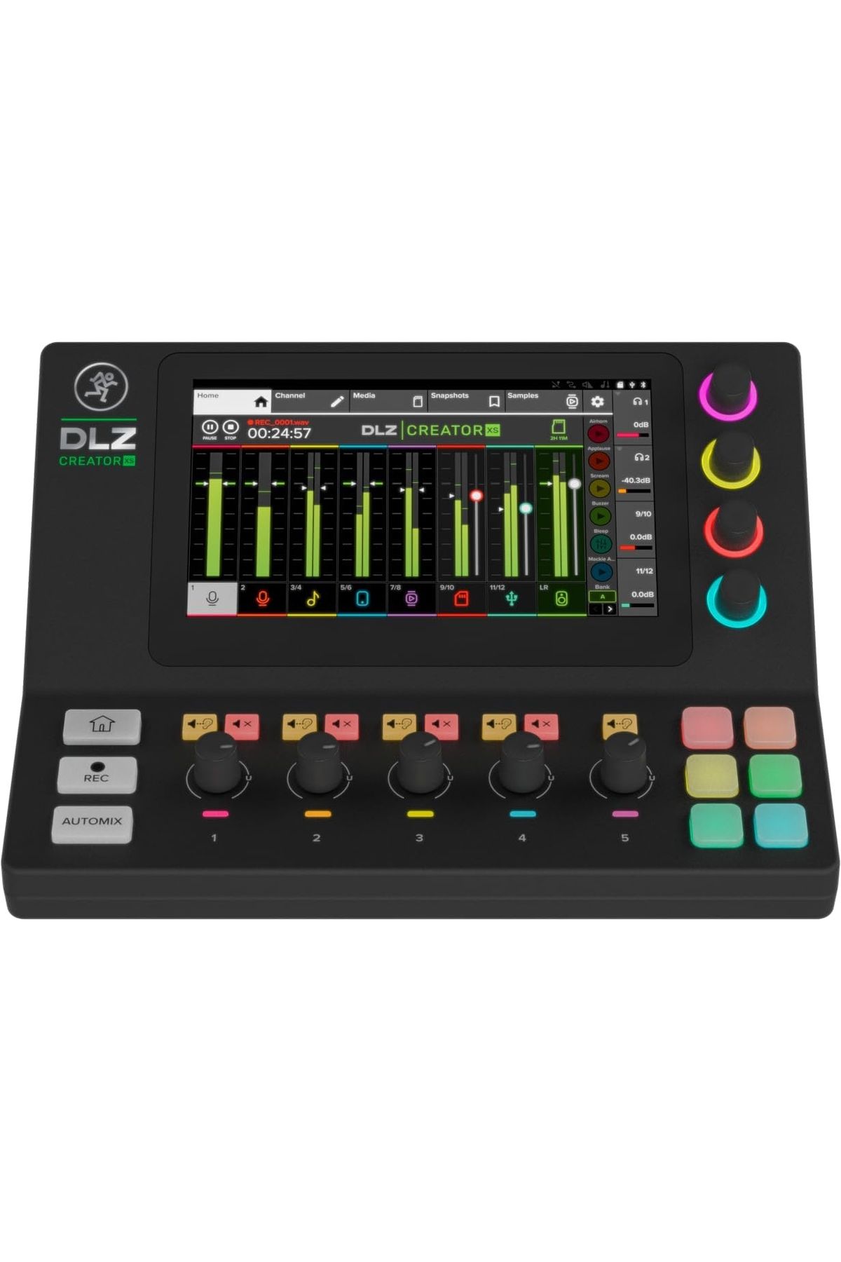 Mackie Dlz Creator Xs Compact 6-kanal Dijital Mikser