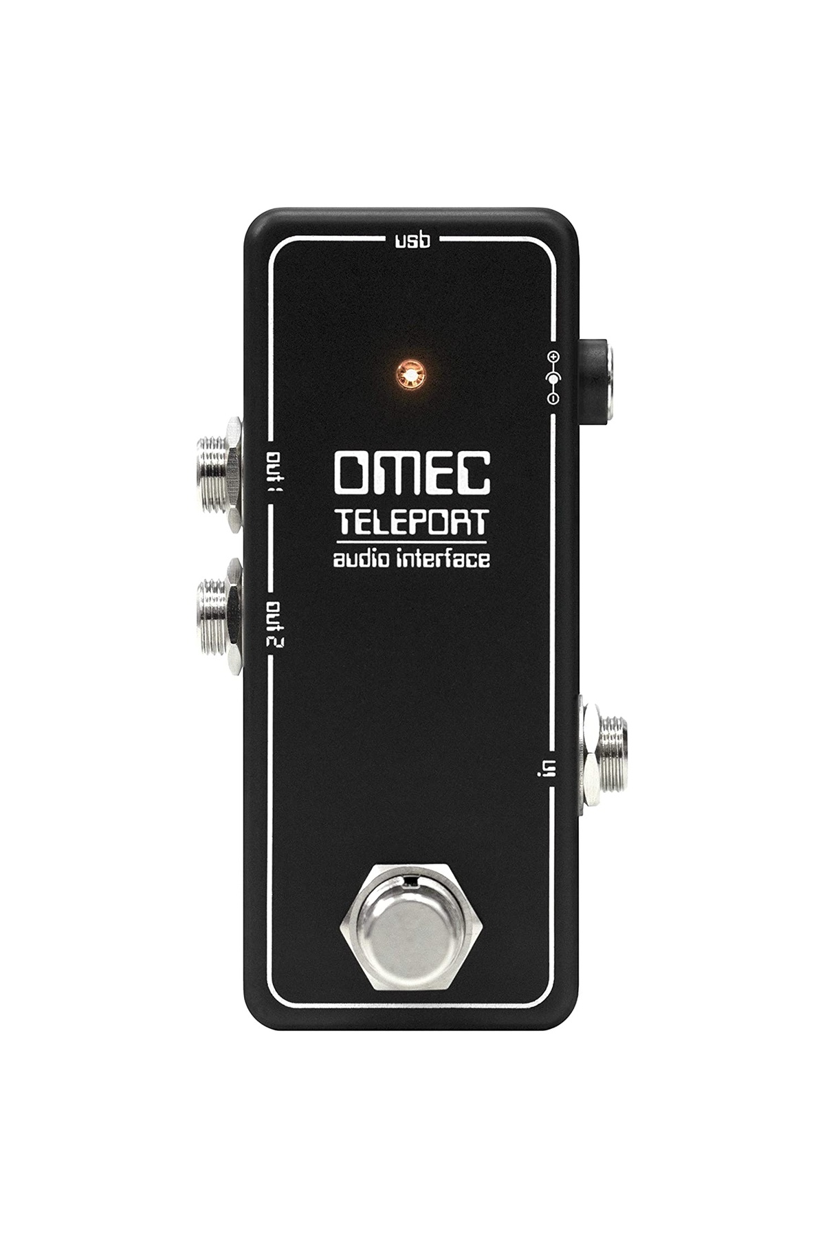 Orange-Omec Teleport Audio Interface Pedal 2