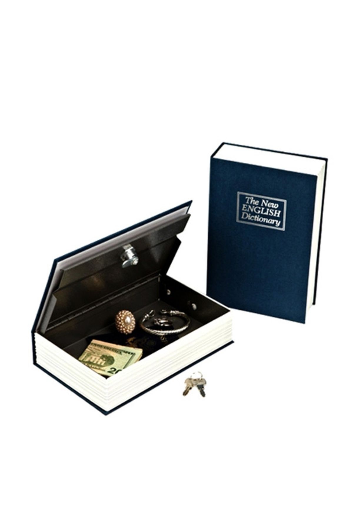 KfksStore Kitap Görünümlü Gizli Kasa