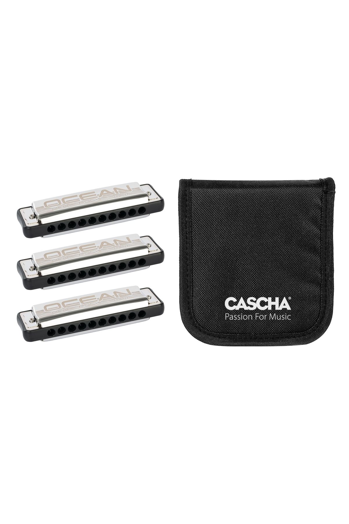 Cascha Hh2346 Ocean Rock 3'lü Paket Mızıka Seti (DO MAJÖR-SOL MAJÖR-LA MAJÖR)