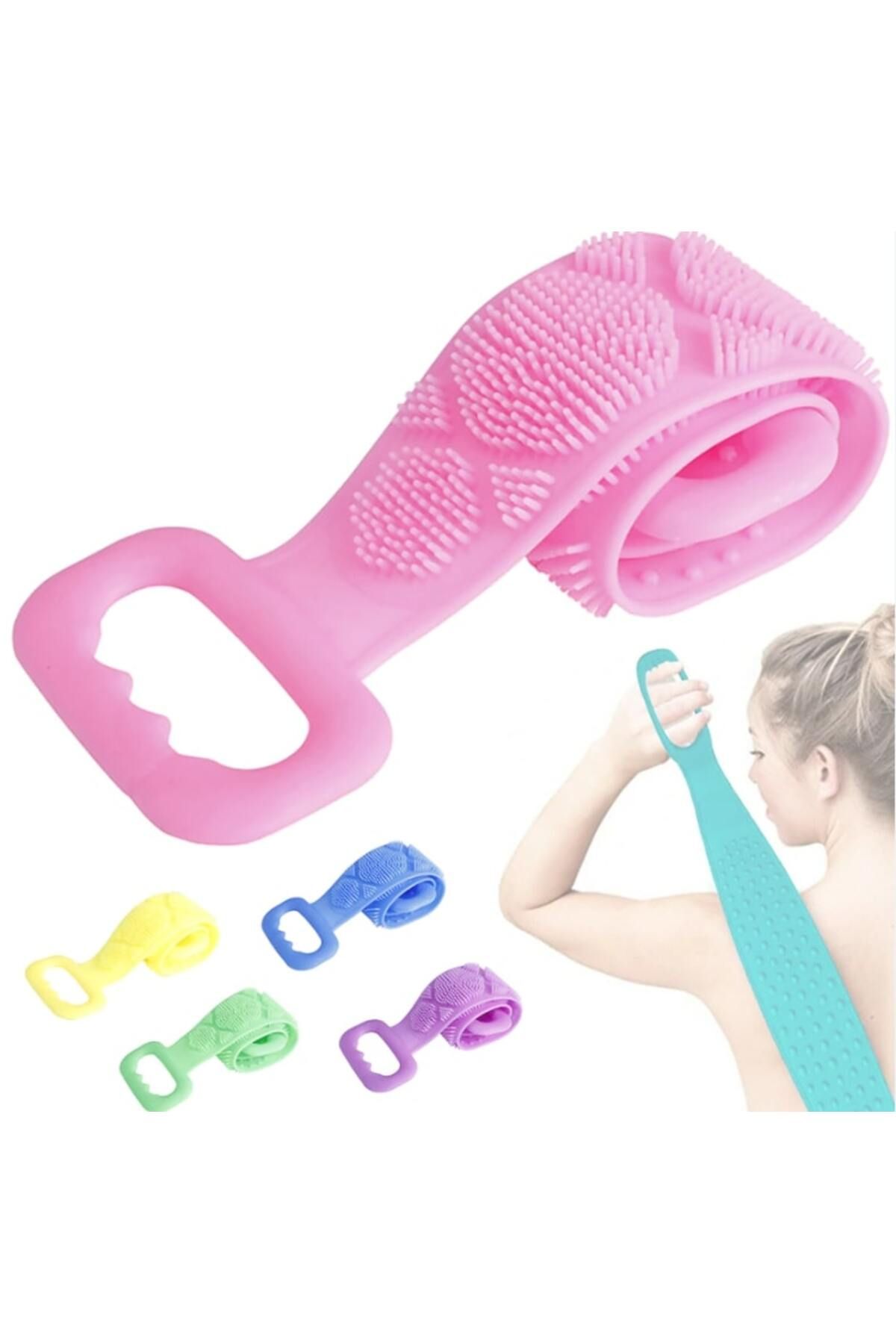 KfksStore Banyo Sırt Kesesi Çift Taraflı 70 cm