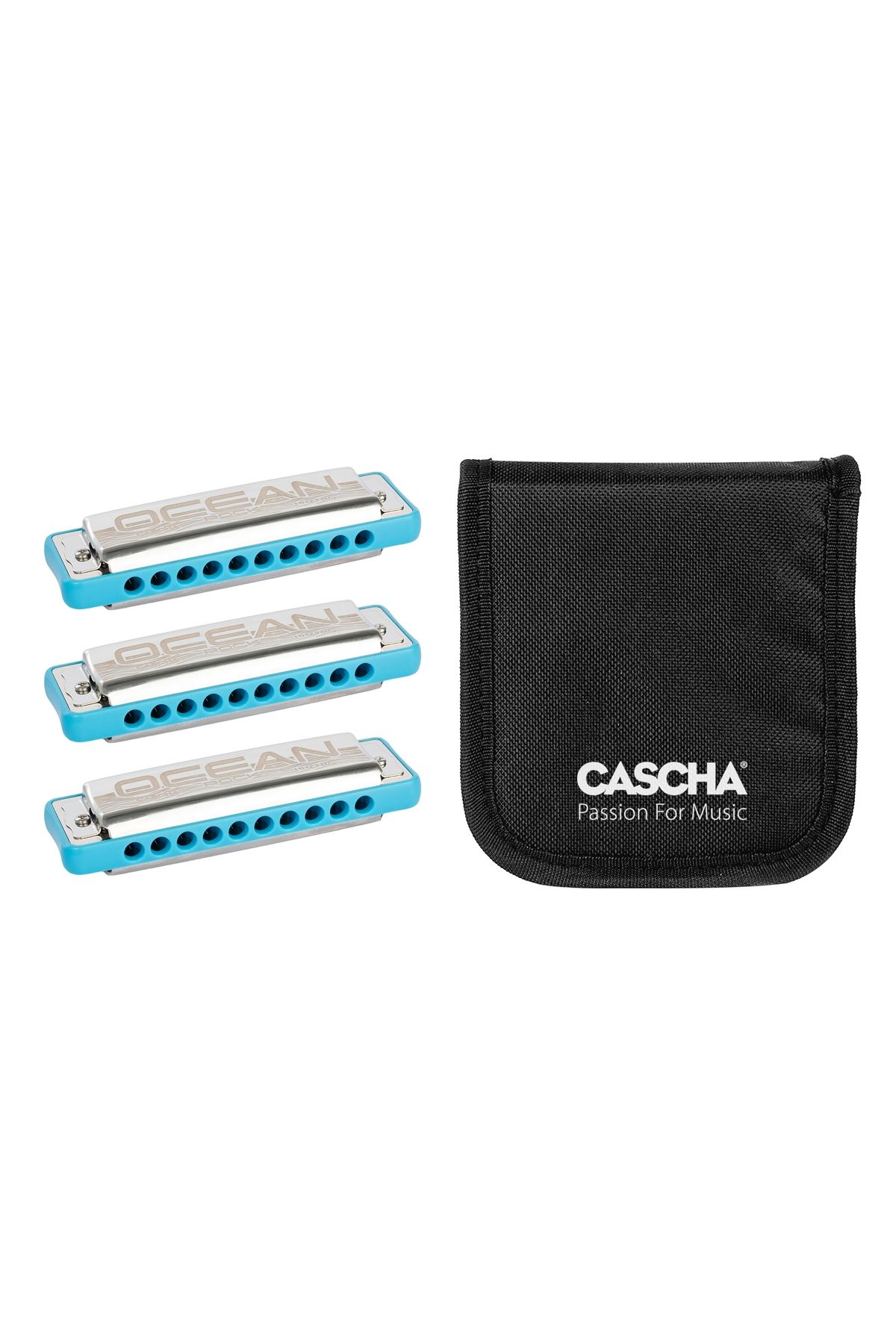 Cascha Hh2345 Ocean Rock 3'lü Paket Mızıka Seti (DO MAJÖR-SOL MAJÖR-LA MAJÖR)