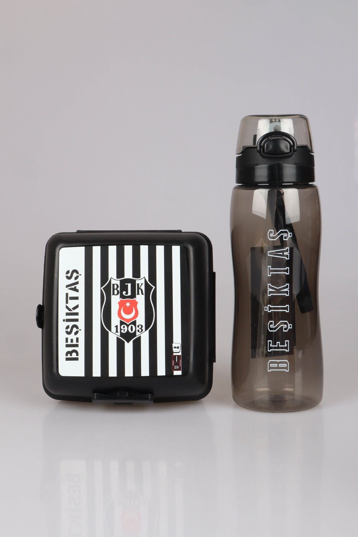 Beşiktaş-"Dekomus Pocket Notebook Gifted" New Season Licensed Nutrition Container and 700 ml Tritan Flask 4