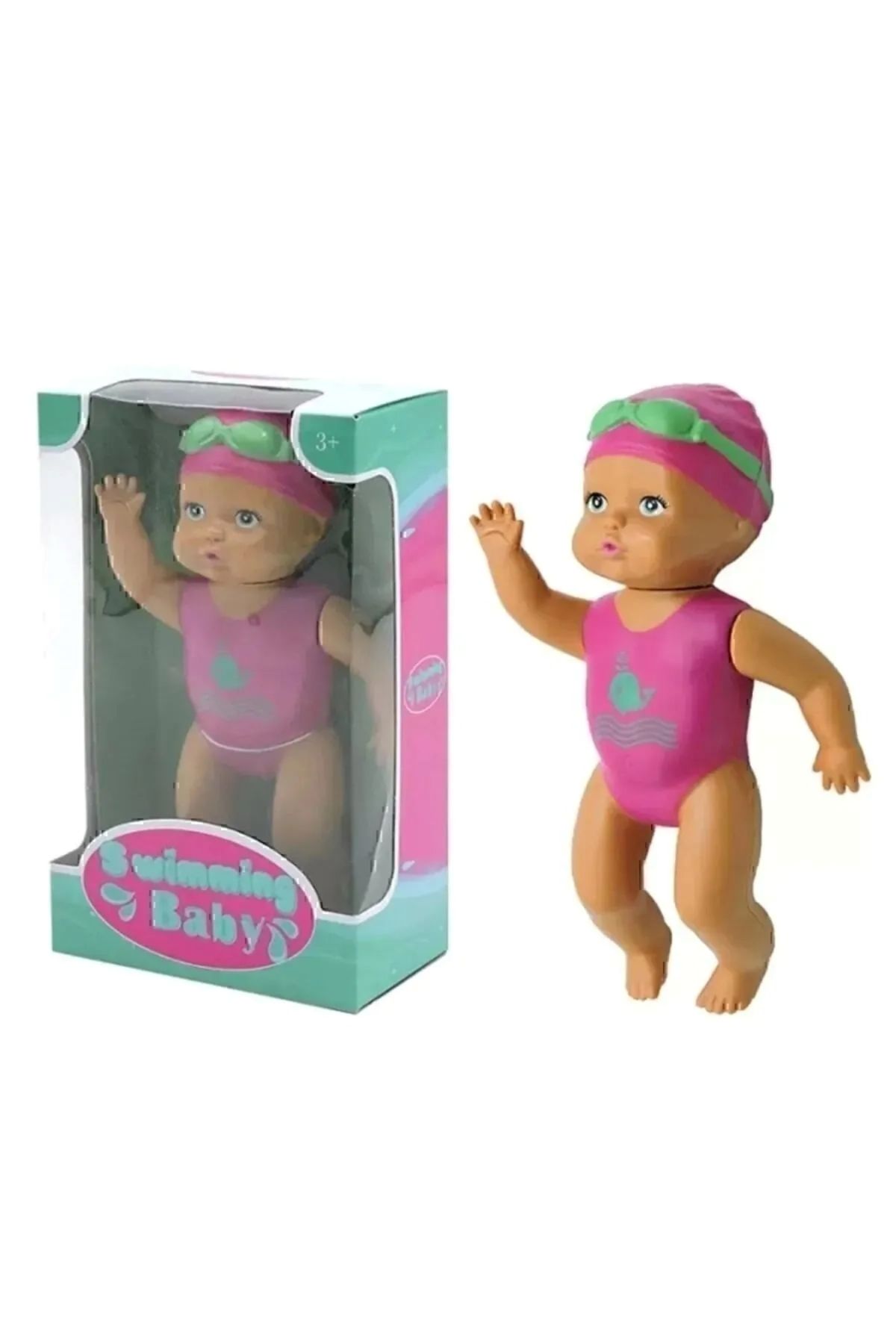 JOYFUL CHİLD-Wind-Up Floating Toy Baby Self Floating Toy in the Sea Pool Bath 15 cm 3
