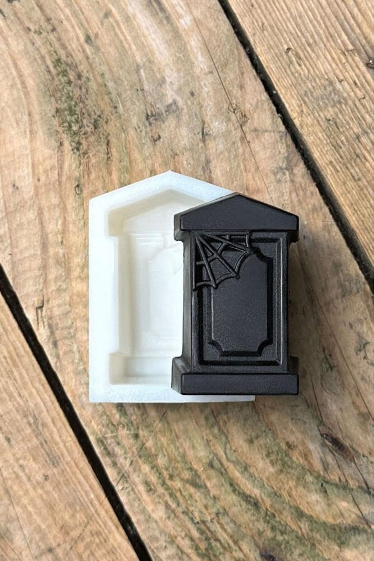 mazıdağı mazzıdağ Concept Mezar Taşı Örümcek Ağı Desenli Mum Kalıbı (Silikon) (1 Adet) new store 11