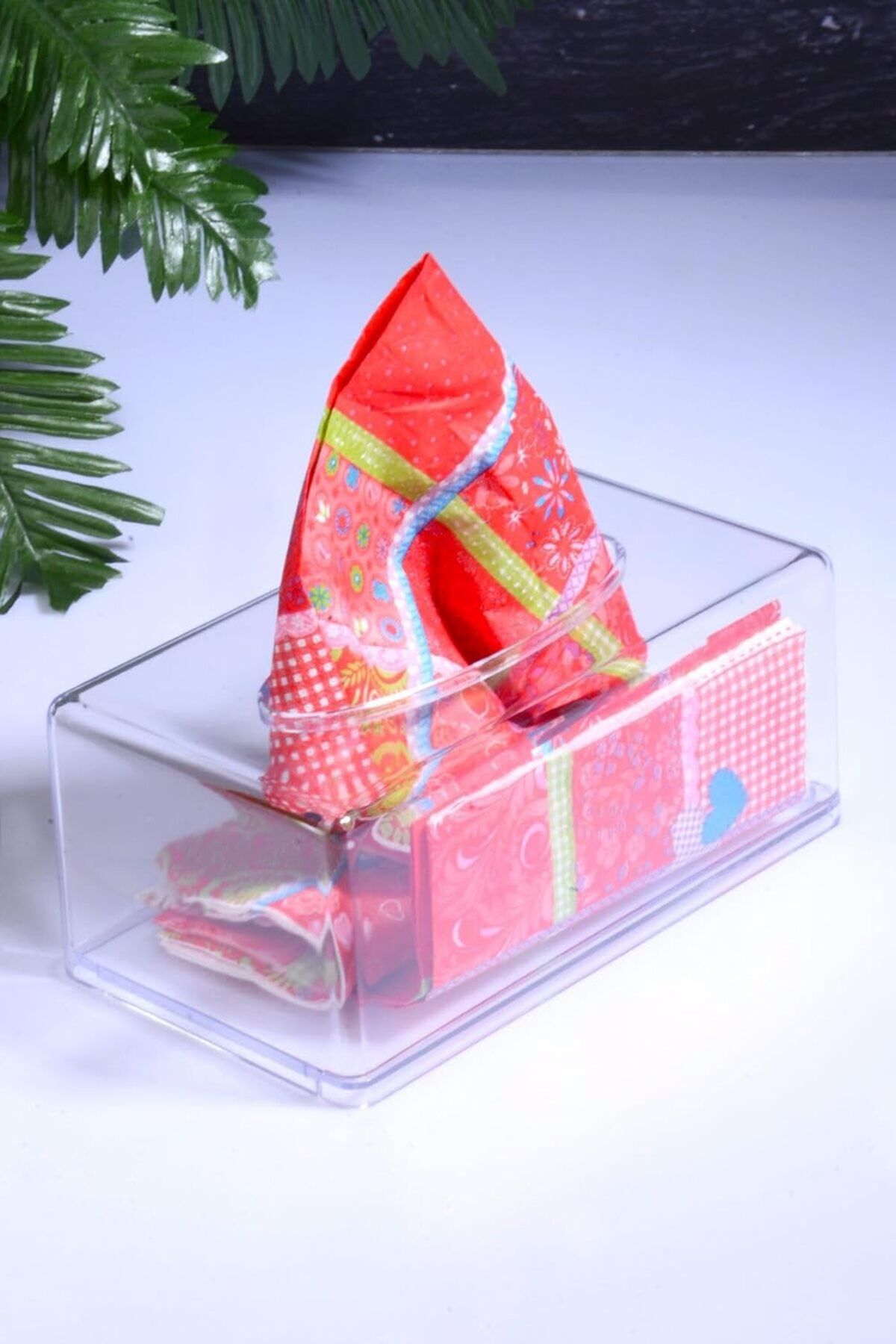 ÇAĞUR çağur Kitchen Clear Peçete Organizeri Şeffaf Z Peçetelik Akrilik Peçetelik ŞEFFAF 21 x 19 YEN