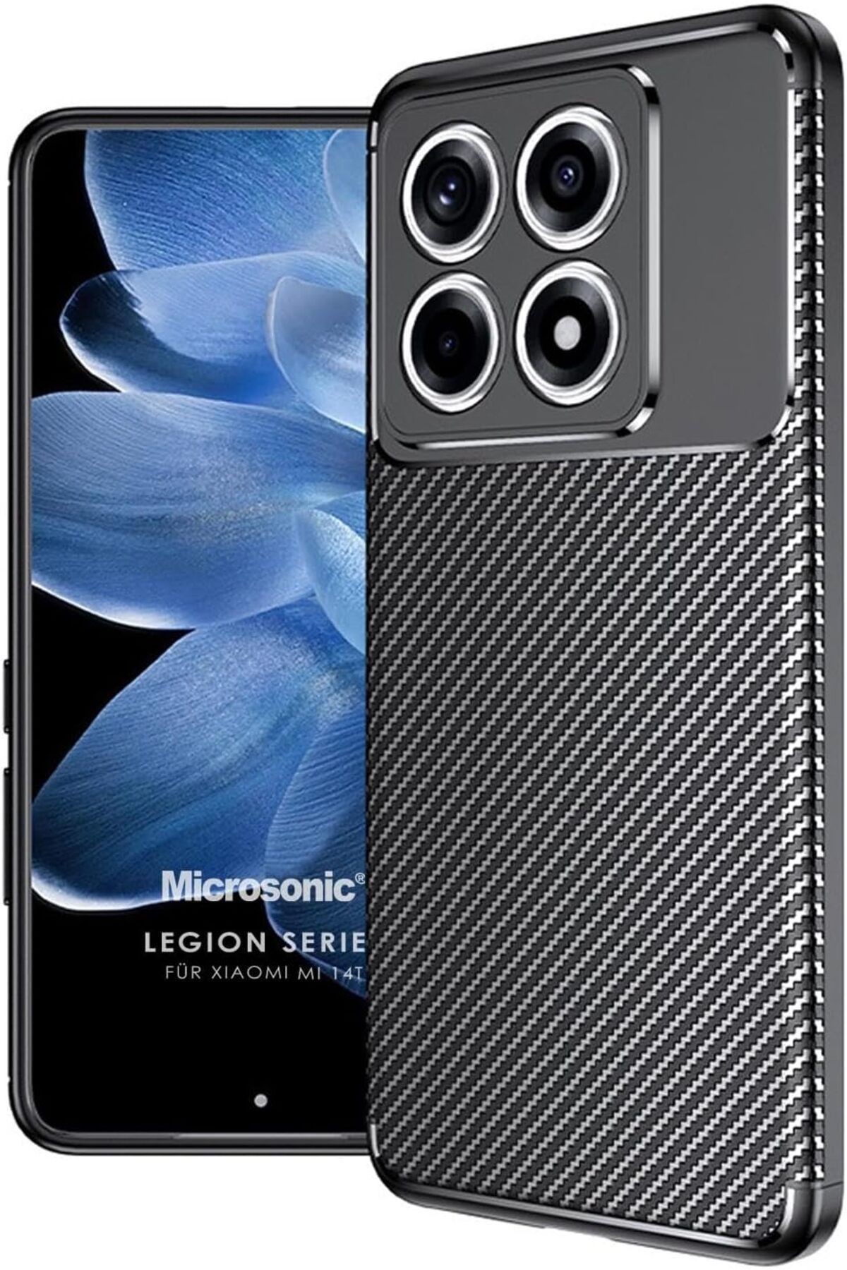 KDROĞLU KDROGLU Xiaomi 14T Pro Kılıf Legion Series Siyah [14T Pro ile Uyumlu Kılıf - Siyah] New Desing 1