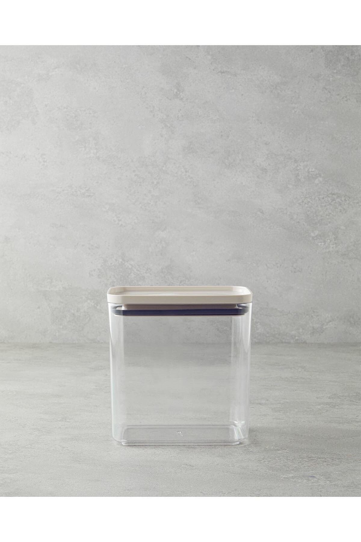 KDROĞLU KDROGLU Home Colessa Plastik Saklama Kabı 700 ml Krem New Desing 1109836