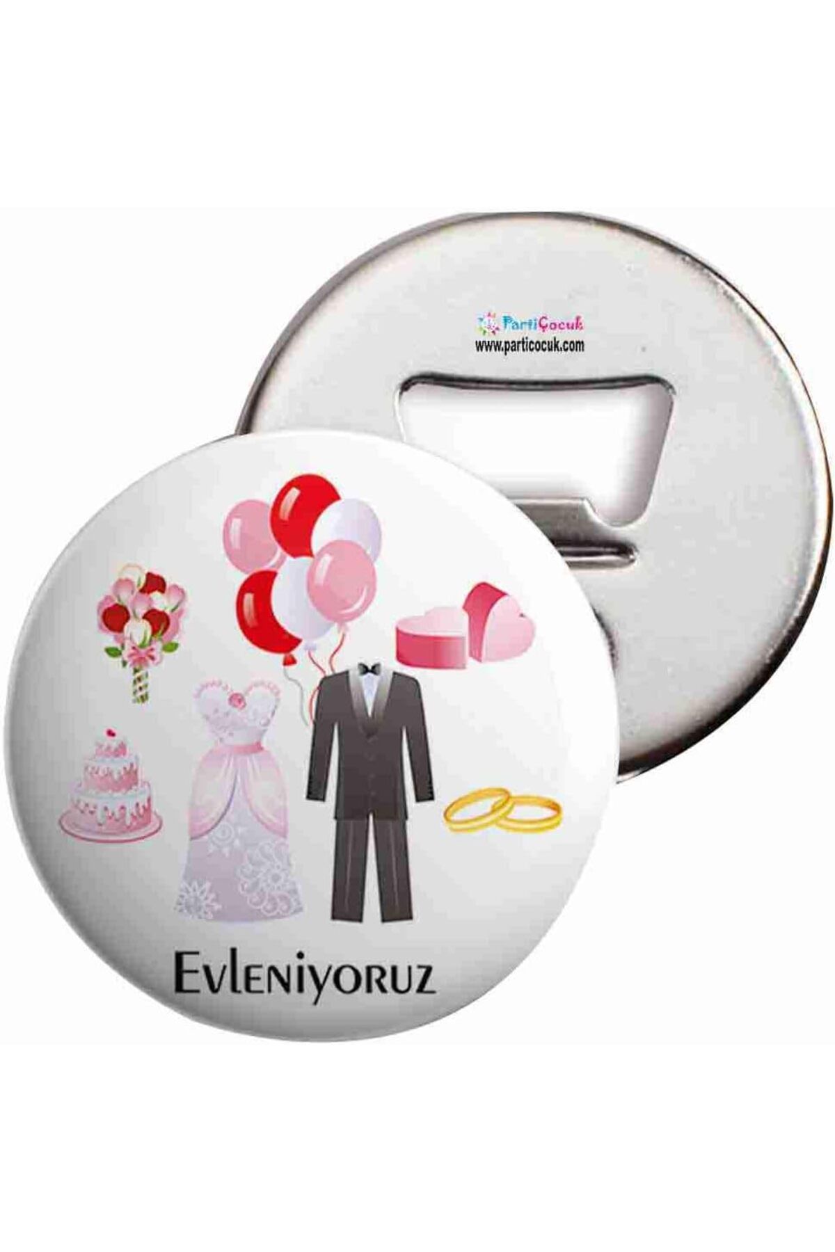 ÇAĞUR çağur Çocuk Evlilik Hediyelik Buzdolabı Açacak Magnet YENİ 1109945