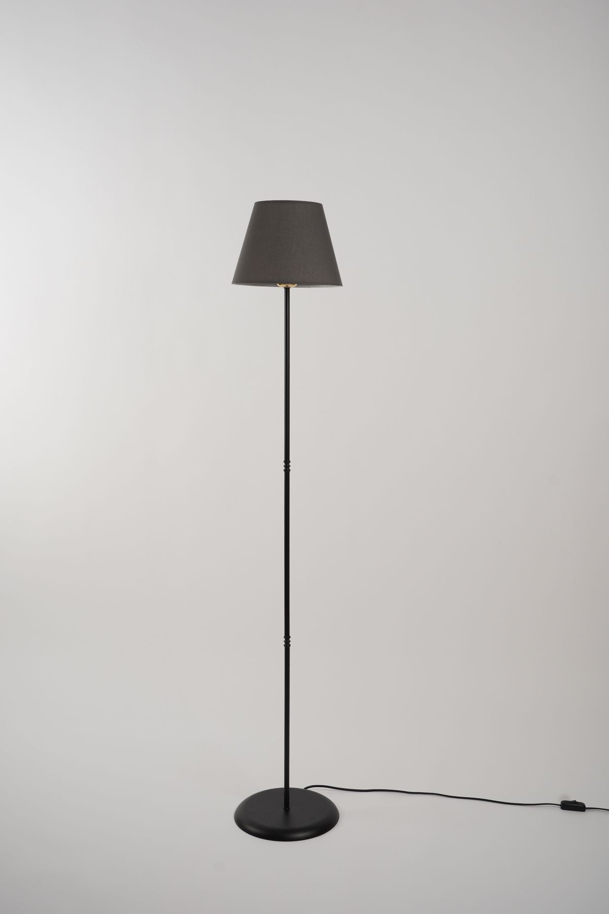 teknotrust Zenith Metal Lambader Siyah-Antrasit (25x25x145 cm)