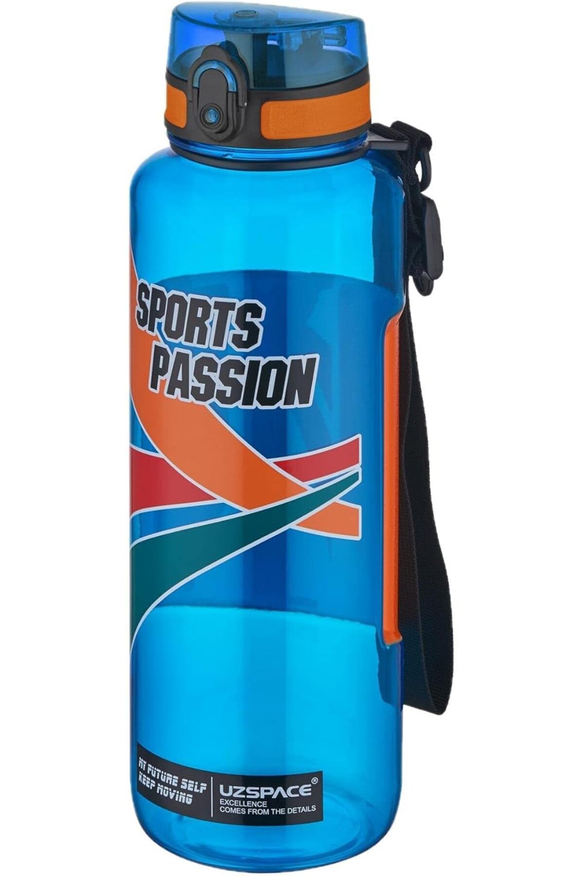 KDROĞLU Sports Passion Mega Büyük Boy 1500 ml Tritan Su Matarası Kaydırmaz Tutma Özelliği