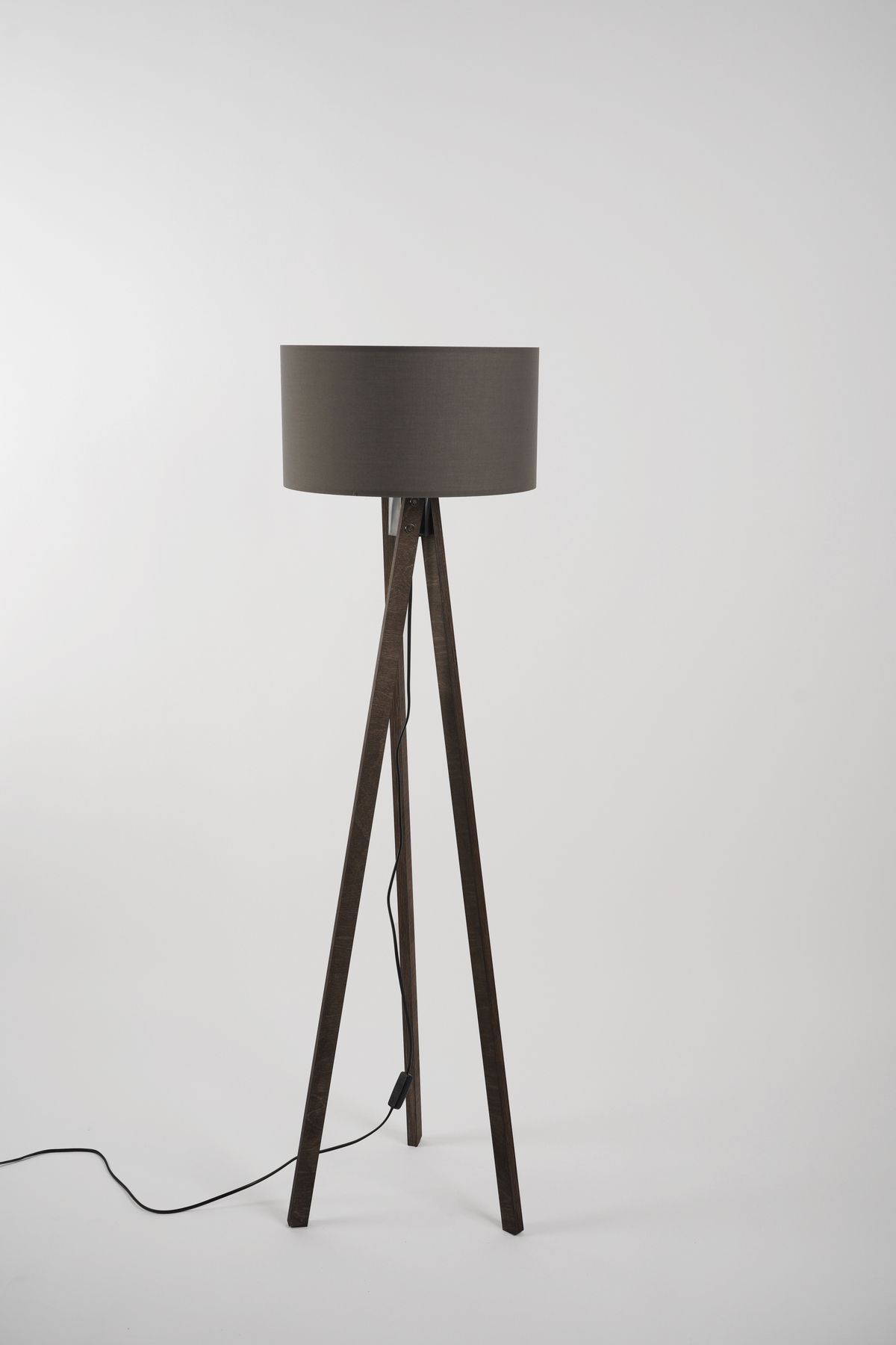 teknotrust Pier Lambader Kahverengi-Antrasit (38x38x140 cm)