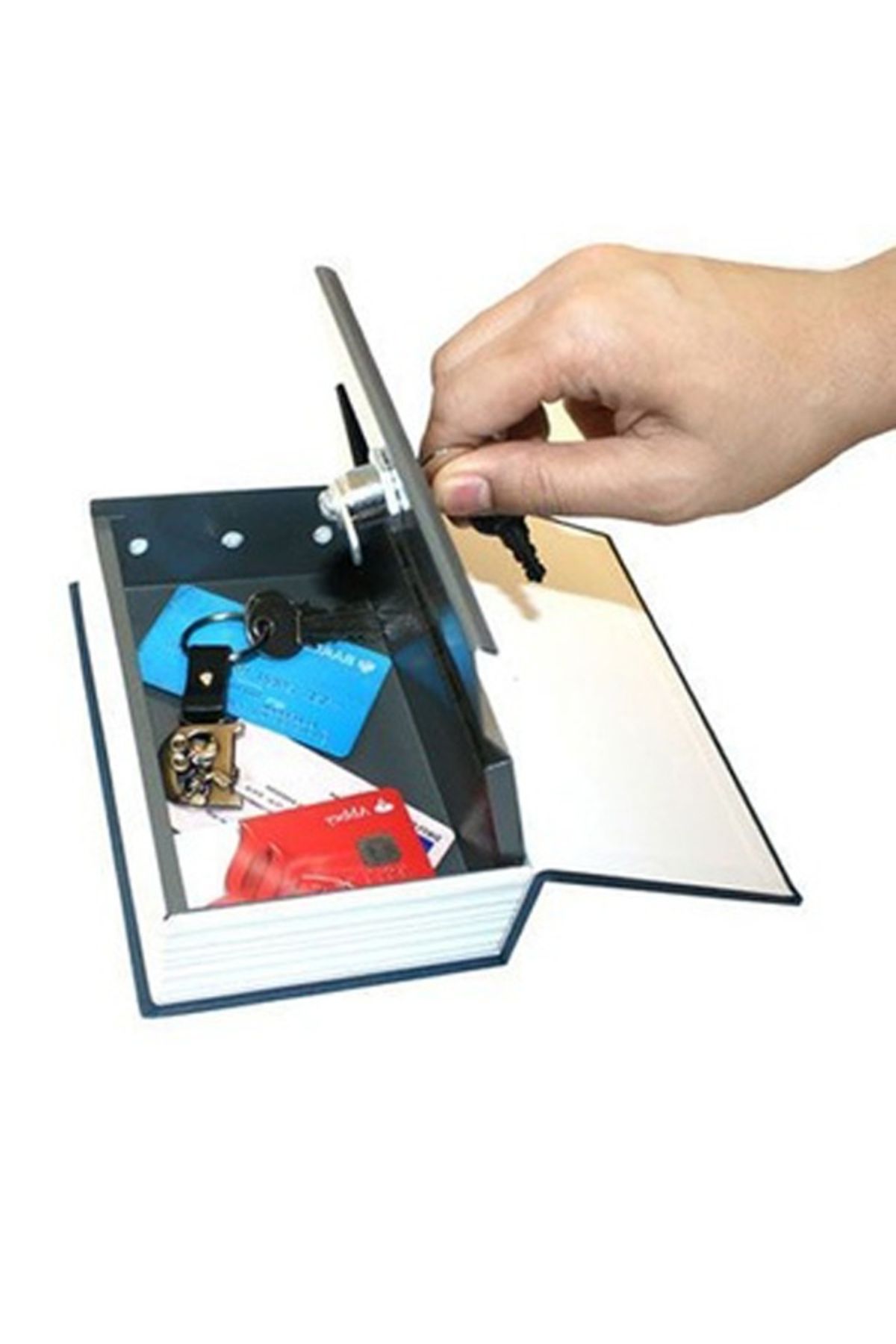 KfksStore Kitap Görünümlü Gizli Kasa