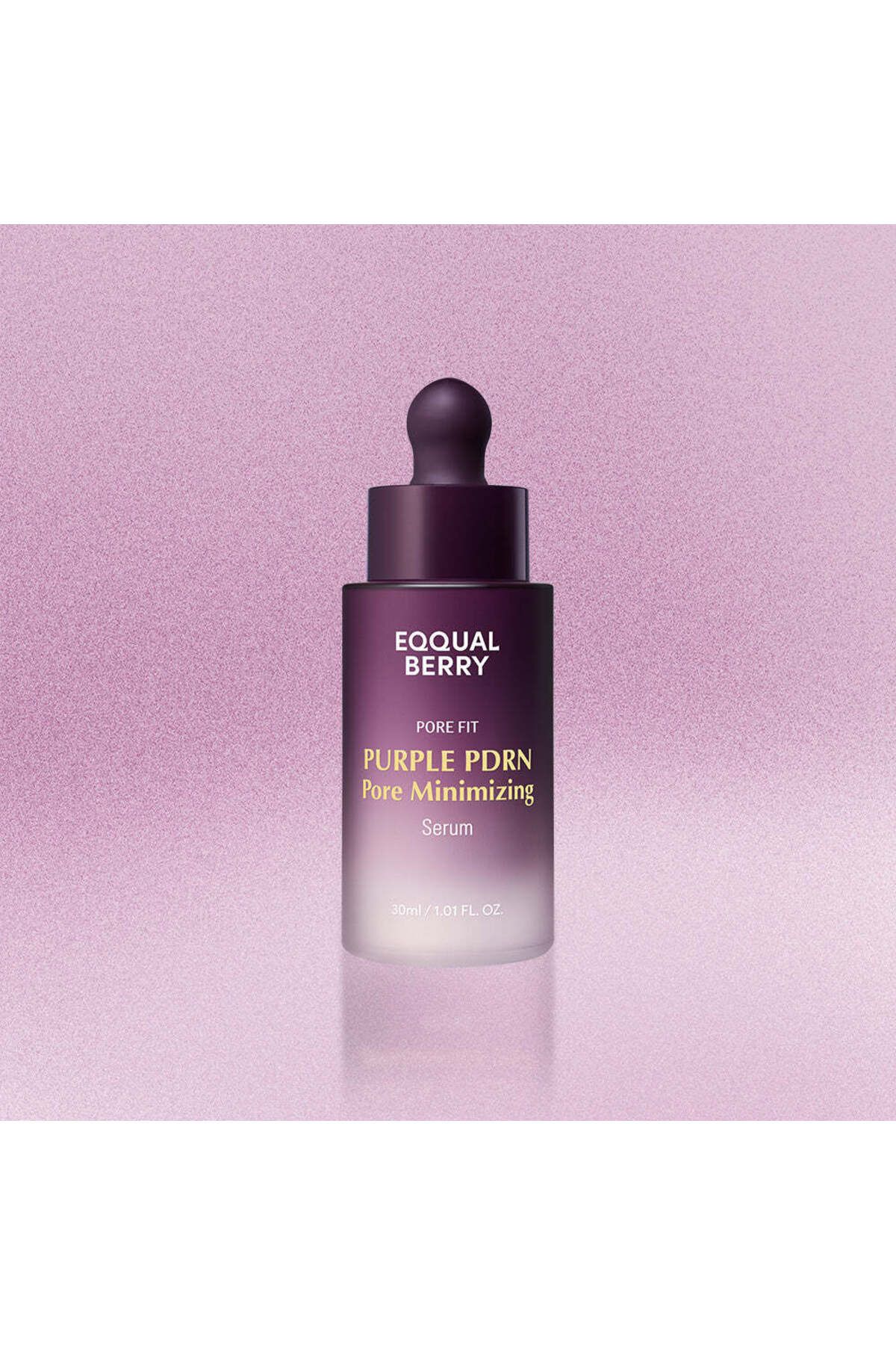 EQQUALBERRY Purple PDRN Pore Minimizing Serum (30ml) - Hassas Ciltler için Gözenek Sıkılaştırıcı Serum