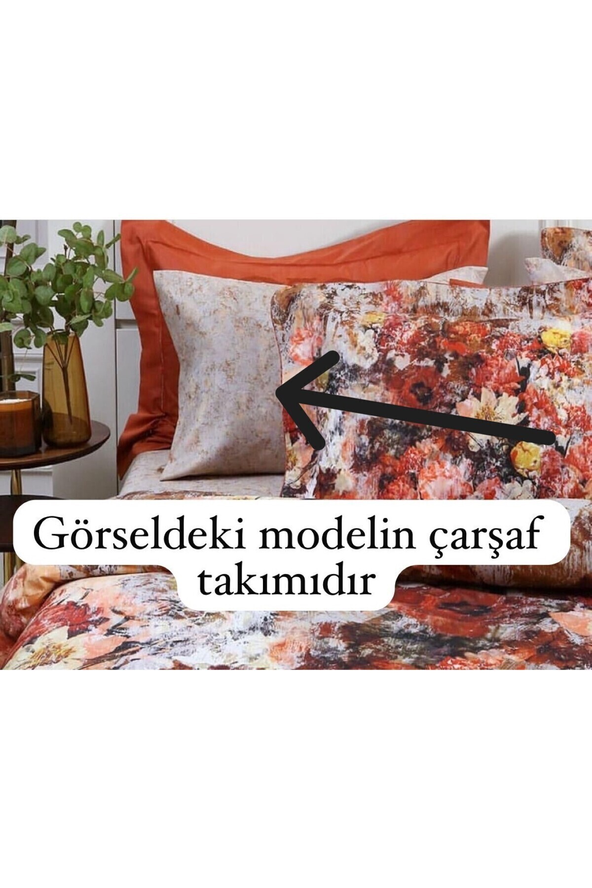 Taç-Valeron Model Bed Sheet Set Bed Sheet 240X260 cm 2 Pieces 50X70 cm Pillow Case 3