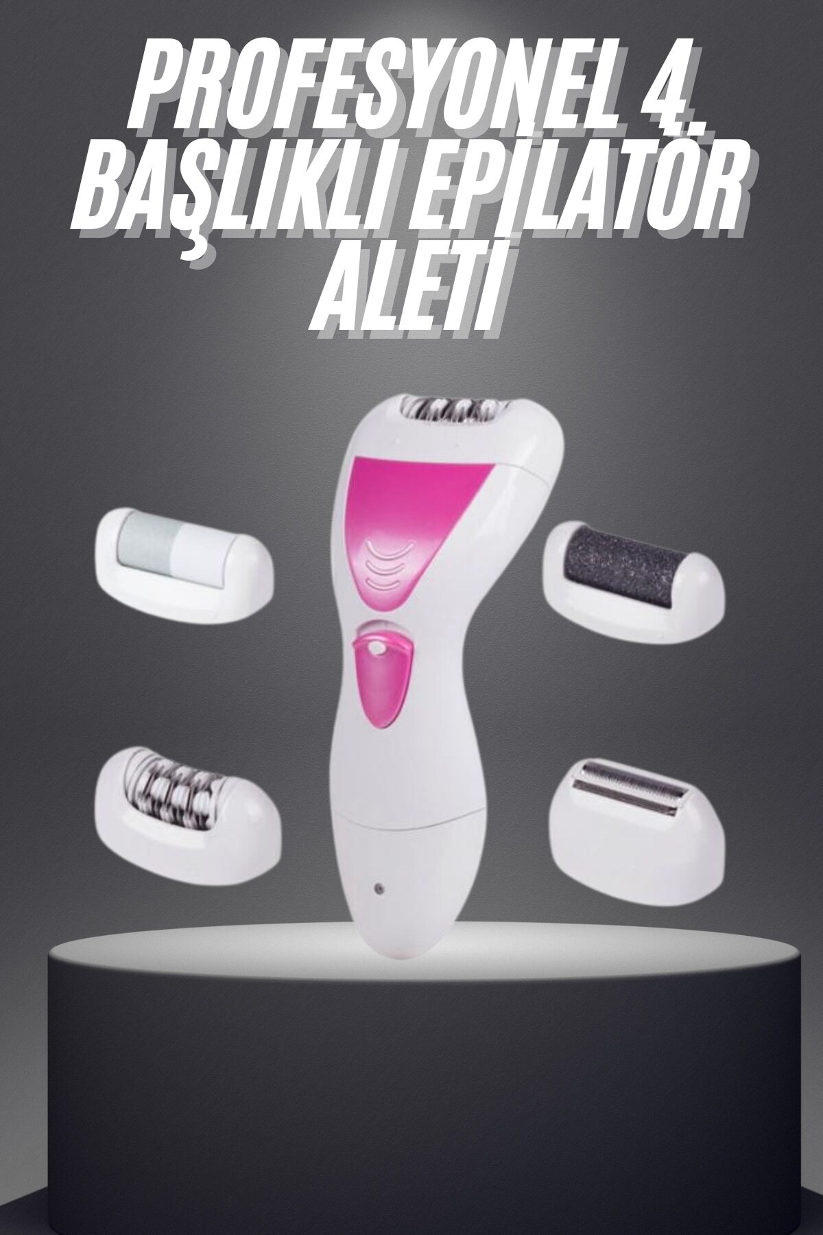 FrereConception Şarjlı Epilasyon Cihazı Çok Başlıklı Ayak Bakımına Uygun Epilatör Aleti