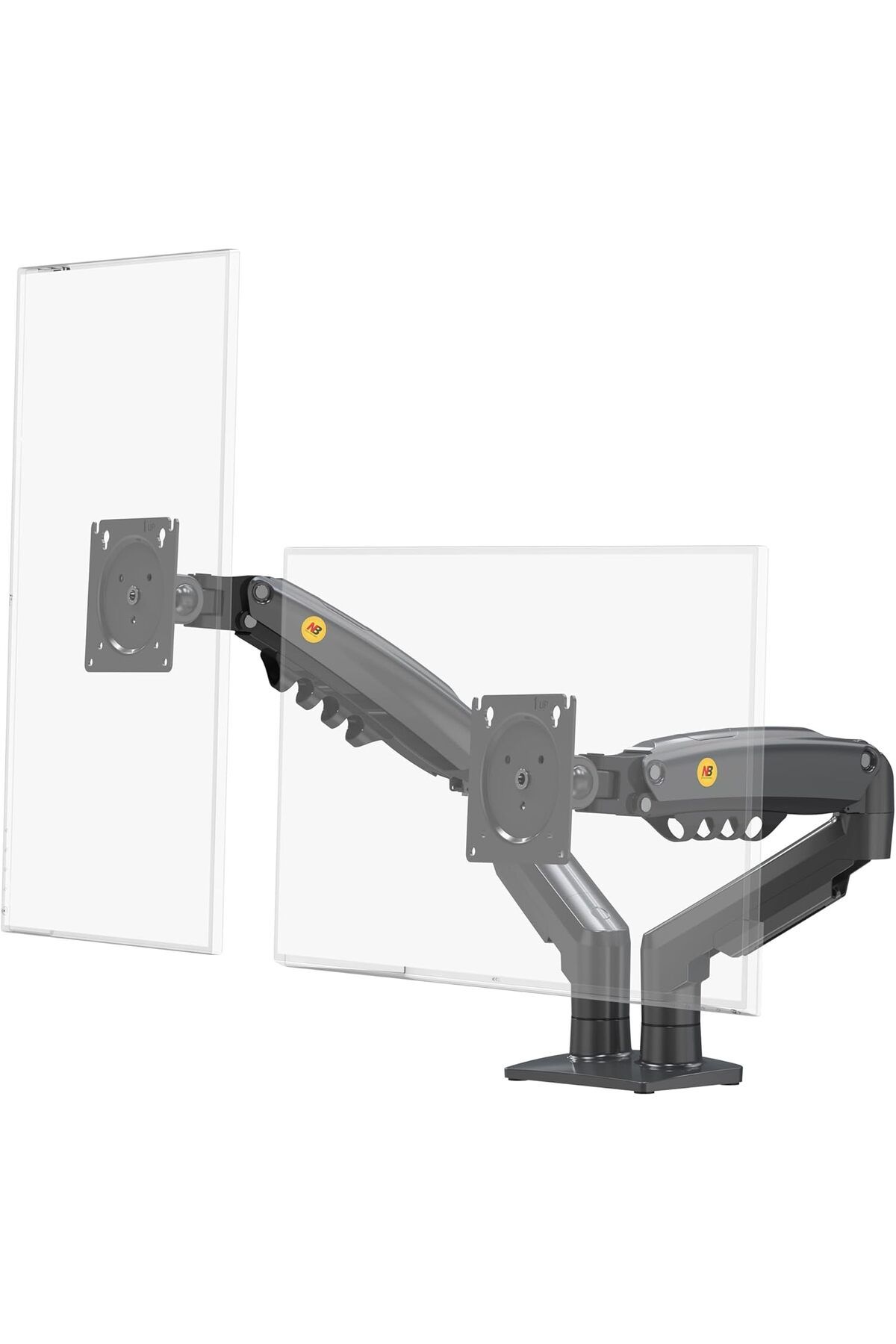 STOREMAX OZN Bayou Nb F160 17-27" Çift Kol 2-9 kg Amortisörlü Monitör Standı OZNstre 1094633