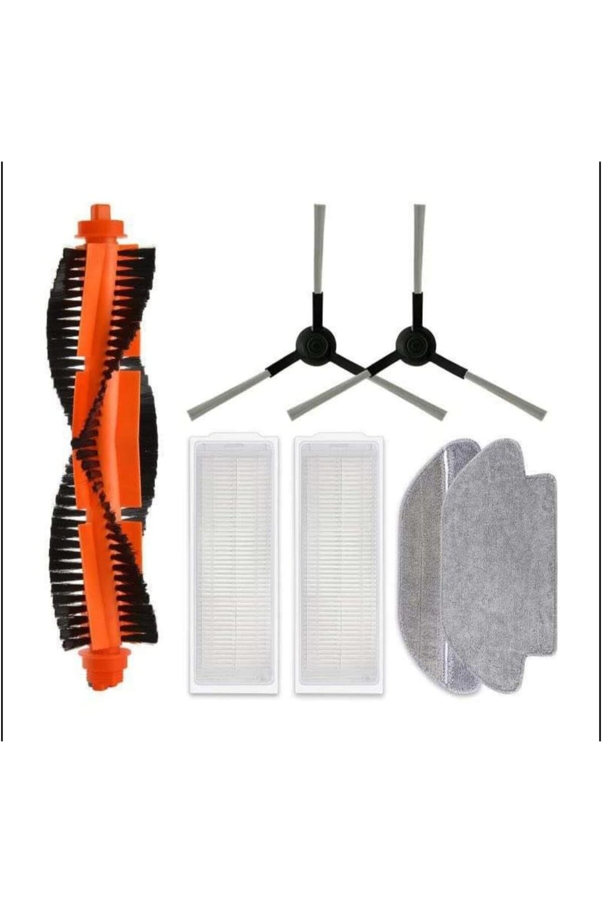 LUXE Forestertoys Xiaomi Uyumlu Mi Viomi V2 Robot Yedek Fırça Filtre Seti FRST-220 LXSHP 1055529
