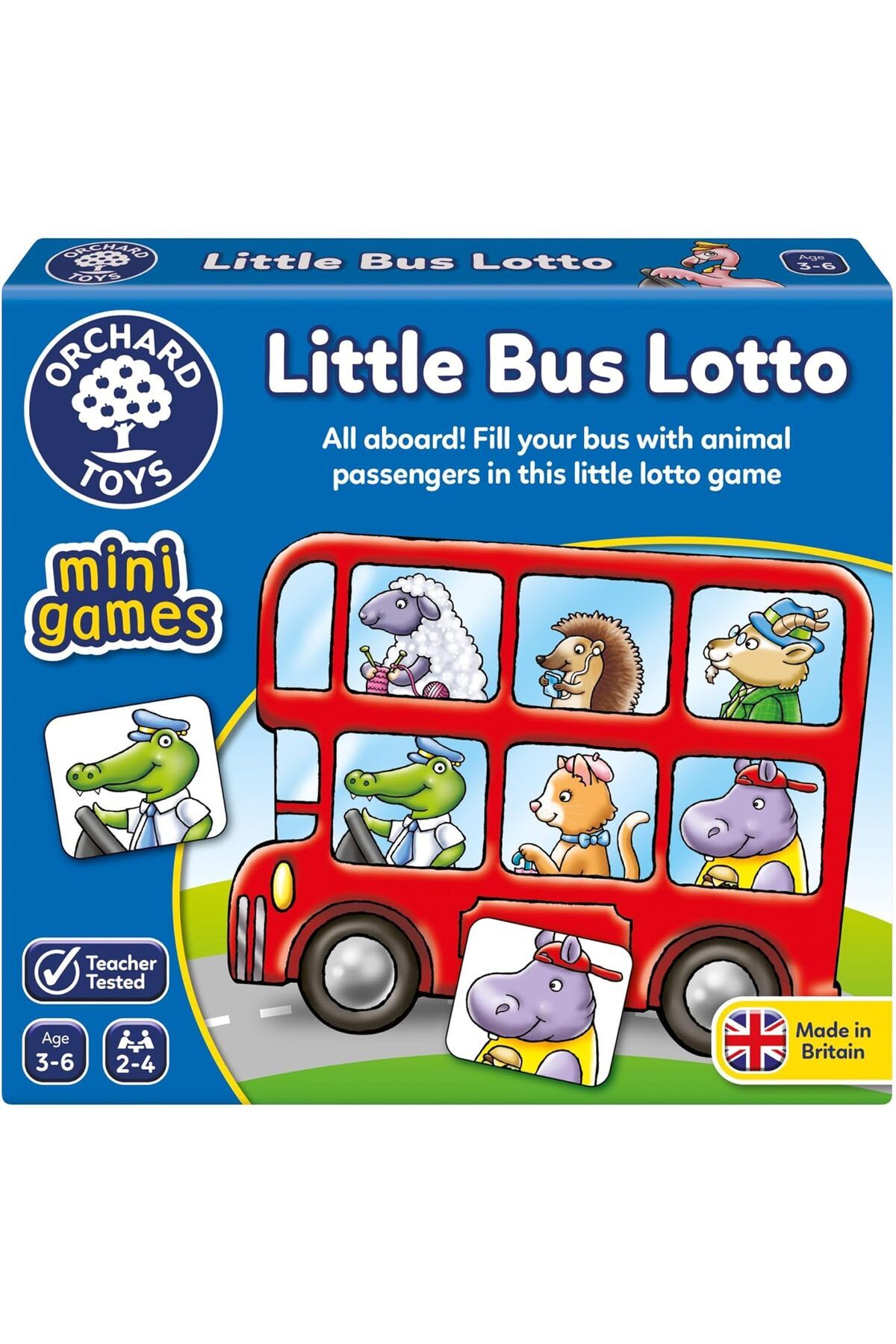 STOREMAX Sbl Toys Little Bus Lotto seyahat Oyun SBLShp 1064356
