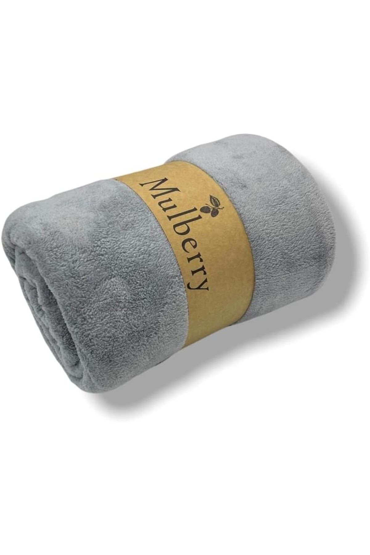 LUXE Wellsoft Battaniye, Televizyon Battaniyesi, Peluş, Polar Battaniye, Çift Kişilik 220 * 230-Gri L