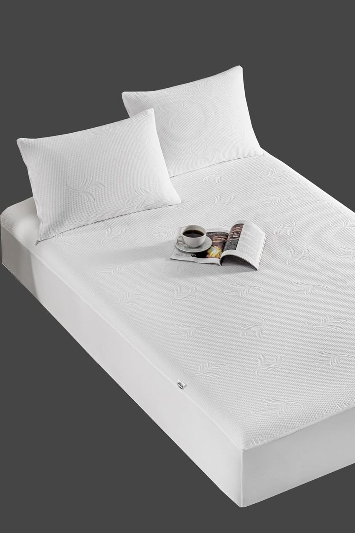 STOREMAX Sıvı Geçirmez Alez- Soft 3D- Çiçek Desen Fitted Tek-Çift Kişilik-Bebek Alezi Yatak Koruyucu