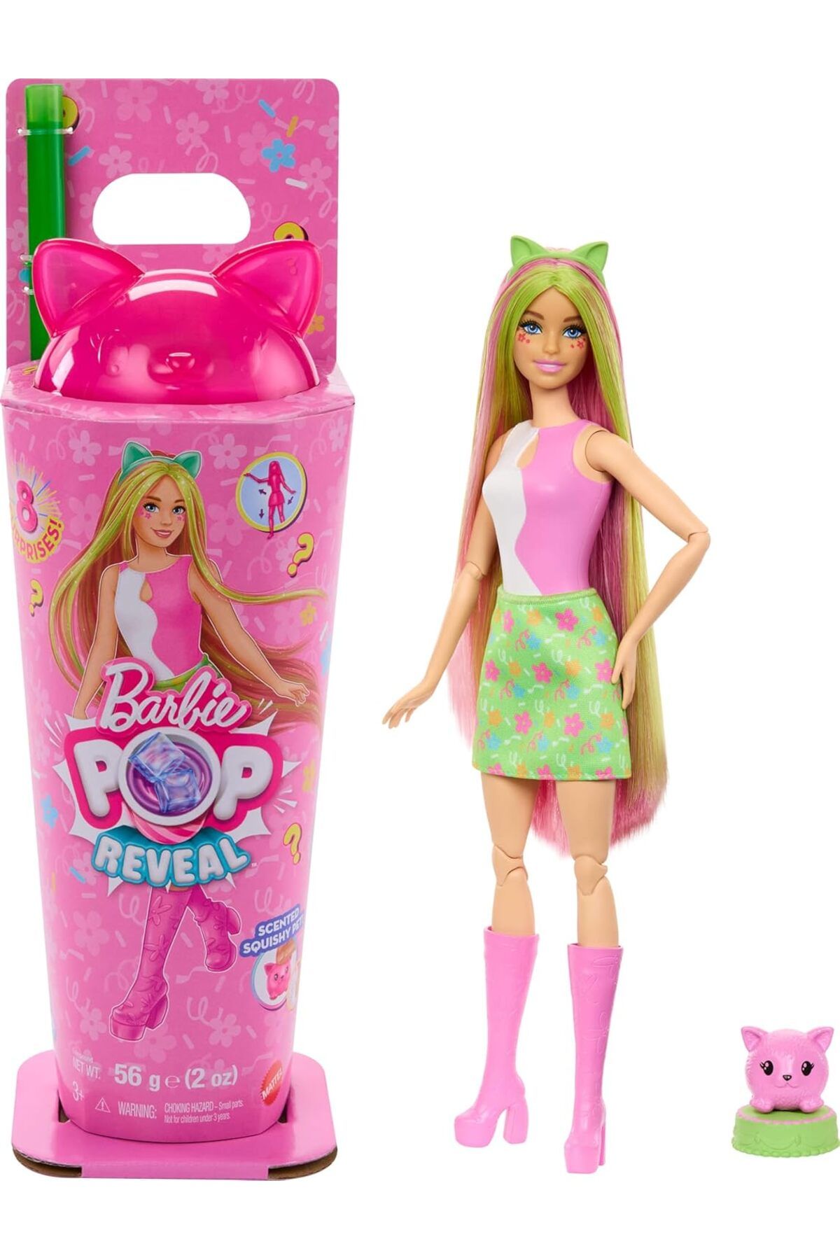 Mu Art Ahşap Mrt POP Reveal Milkshake Serisi - Kırmızı, 3Y+, JCN88 Art 871301