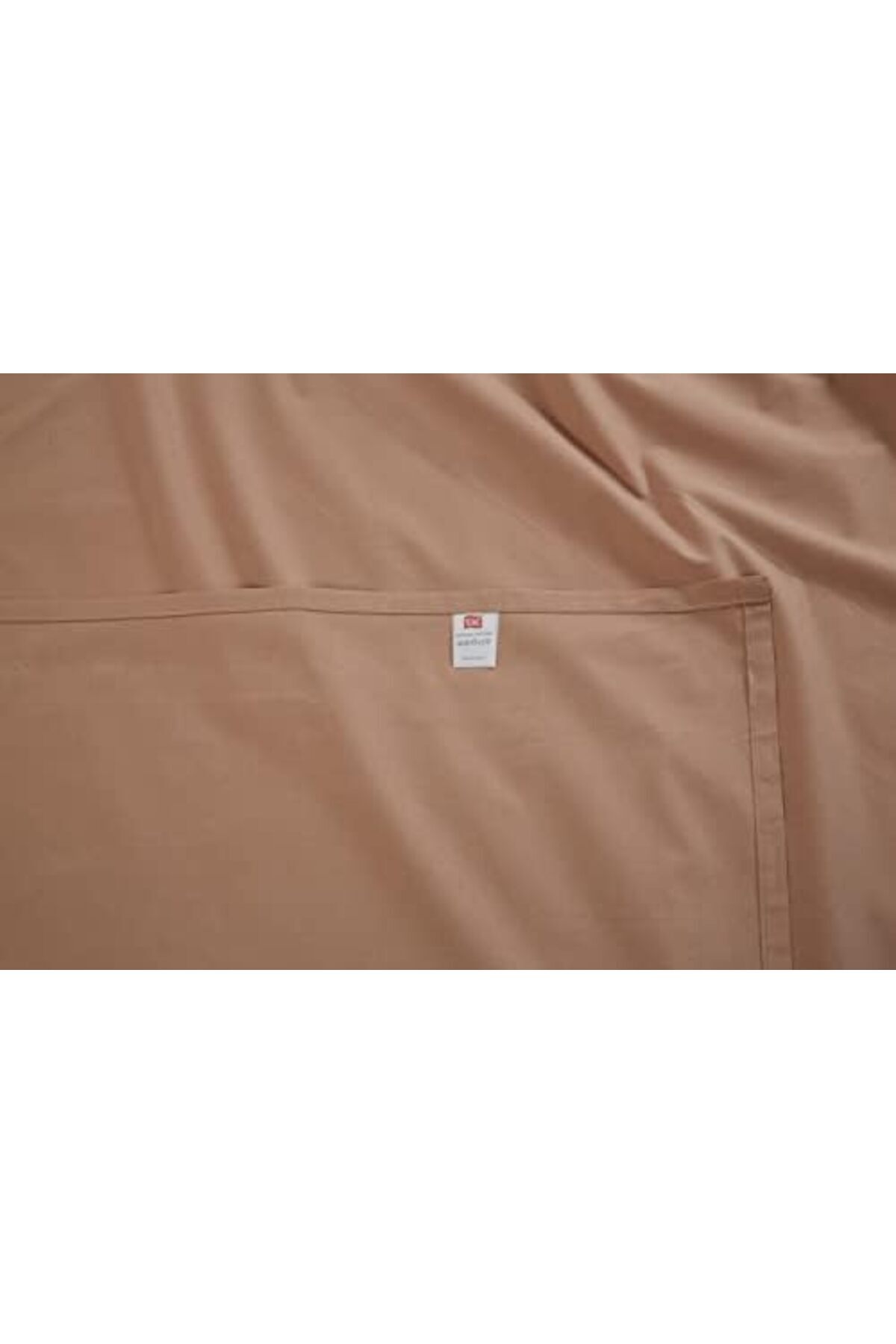 Mu Art Ahşap-Mrt Ranforce Queen Size Bed Sheet Camel, Color Art 871301 2