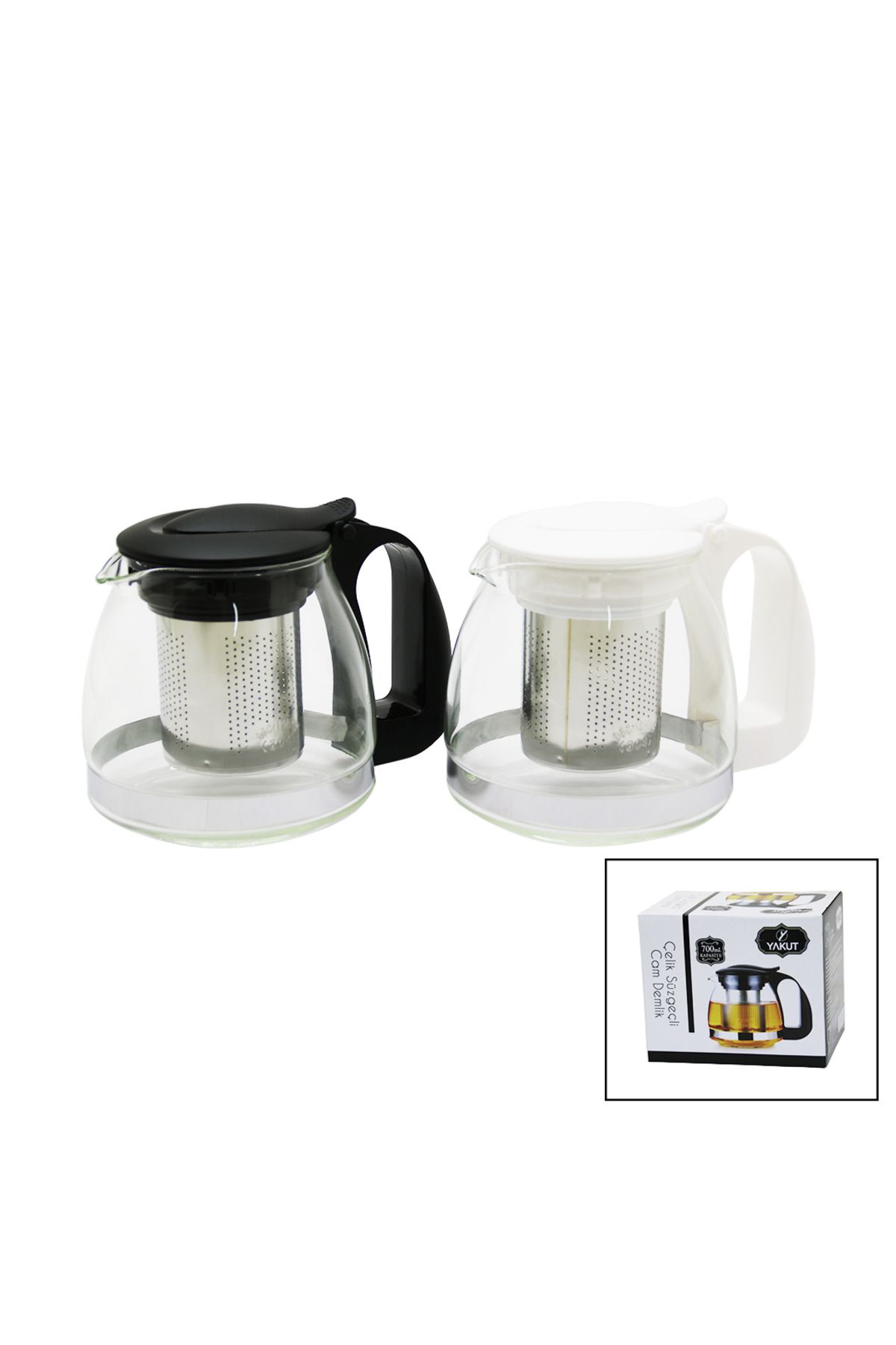 LUXE CAM DEMLİK 700ML LXSHP 1055529