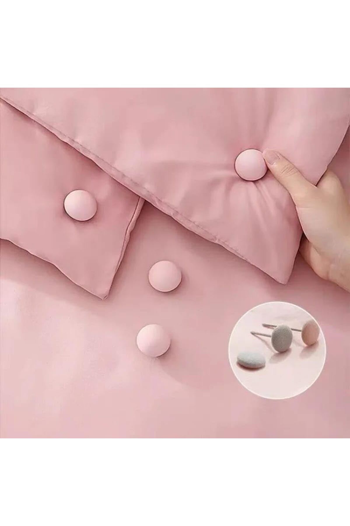 STOREMAX OZN Yorgan Kılıfı ve Çarşaf Tutucu Sabitleyici Yastık Nevresim Sabitleyici Düzenleyici 4 ADET
