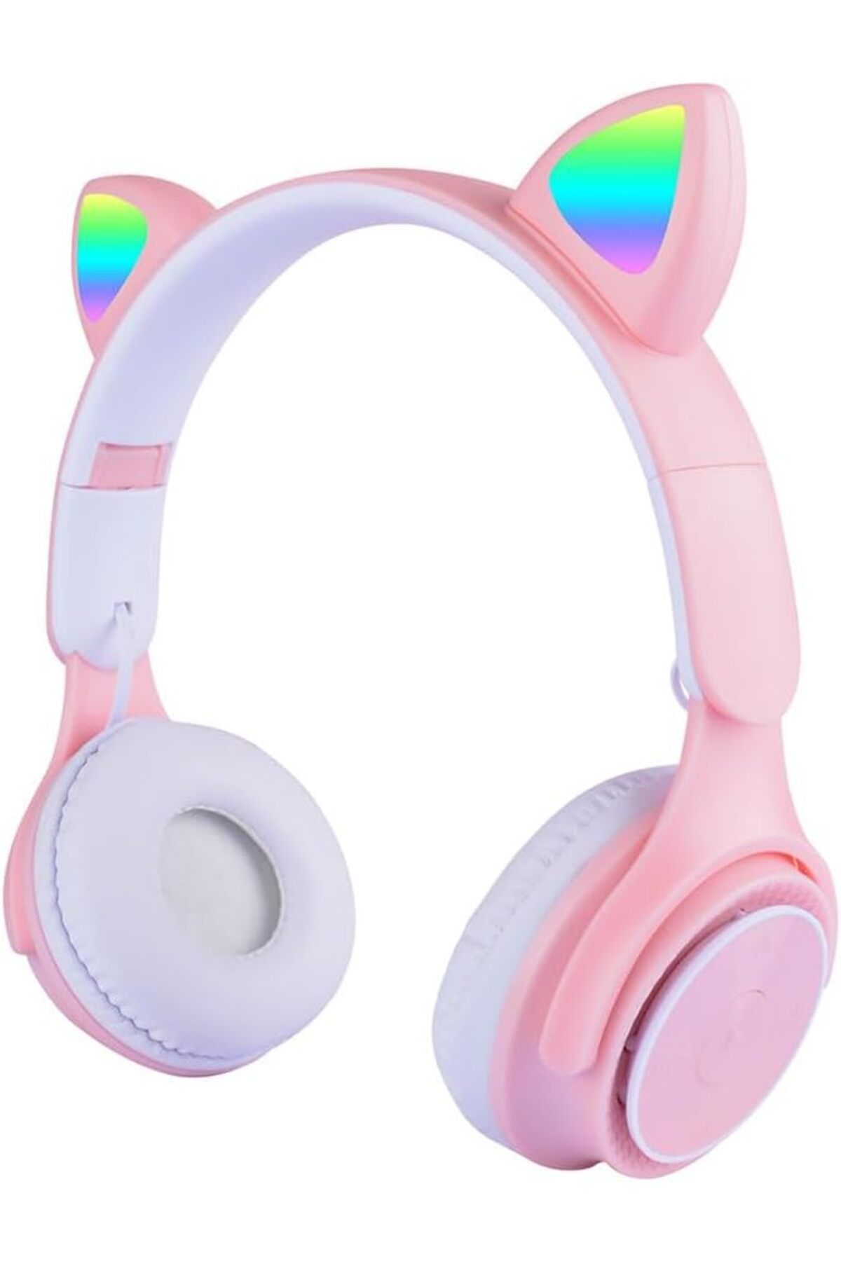 STOREMAX OZN M6 Pro Cat RGB Led Işıklı Kedi Kulağı Band Tasarımlı Ayarlanabilir ve Katlanabilir Kulak