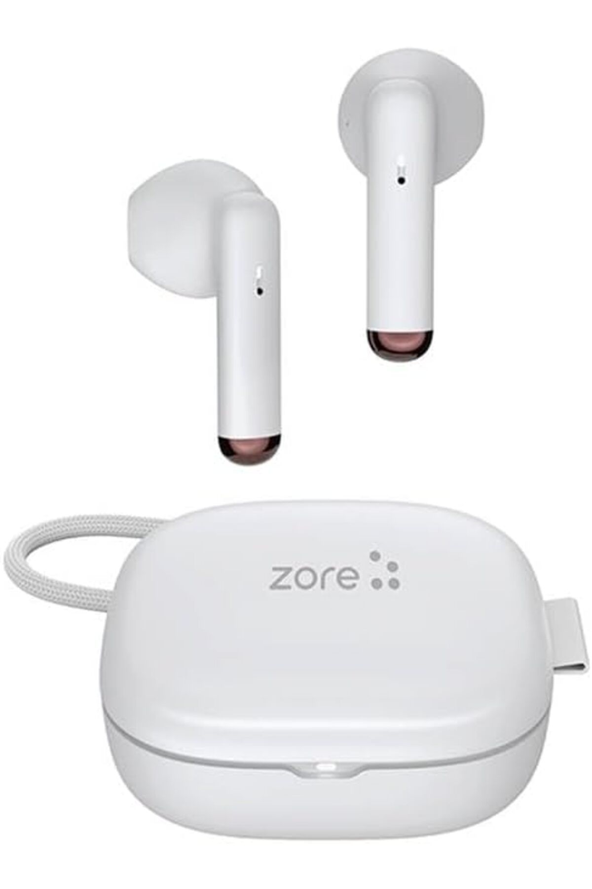 Mu Art Ahşap Mrt BTK-ZR73 Kulak İçi Bluetooth Kulaklık Beyaz Art 871301