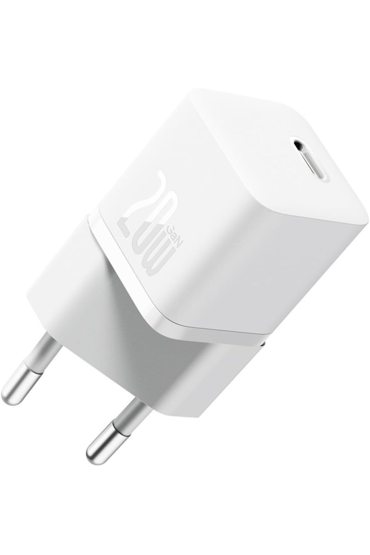 Mu Art Ahşap Mrt GaN5 Mini 1C 20W Şarj Cihazı-Beyaz Art 871301