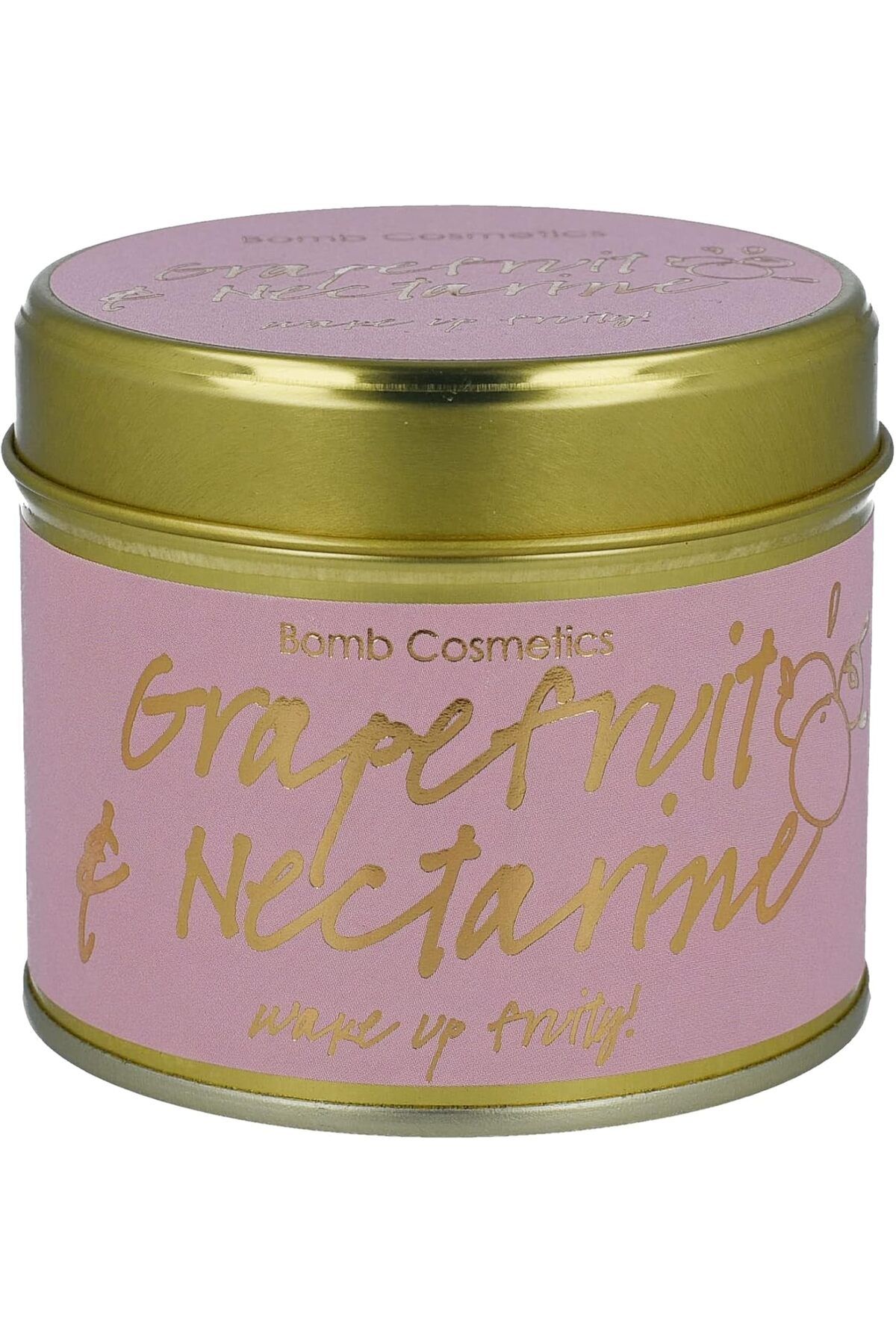 Mu Art Ahşap Mrt Cosmetics Grapefruit & Nectarine Teneke Mum 1 Paket (1 x 1 Adet) Art 871301