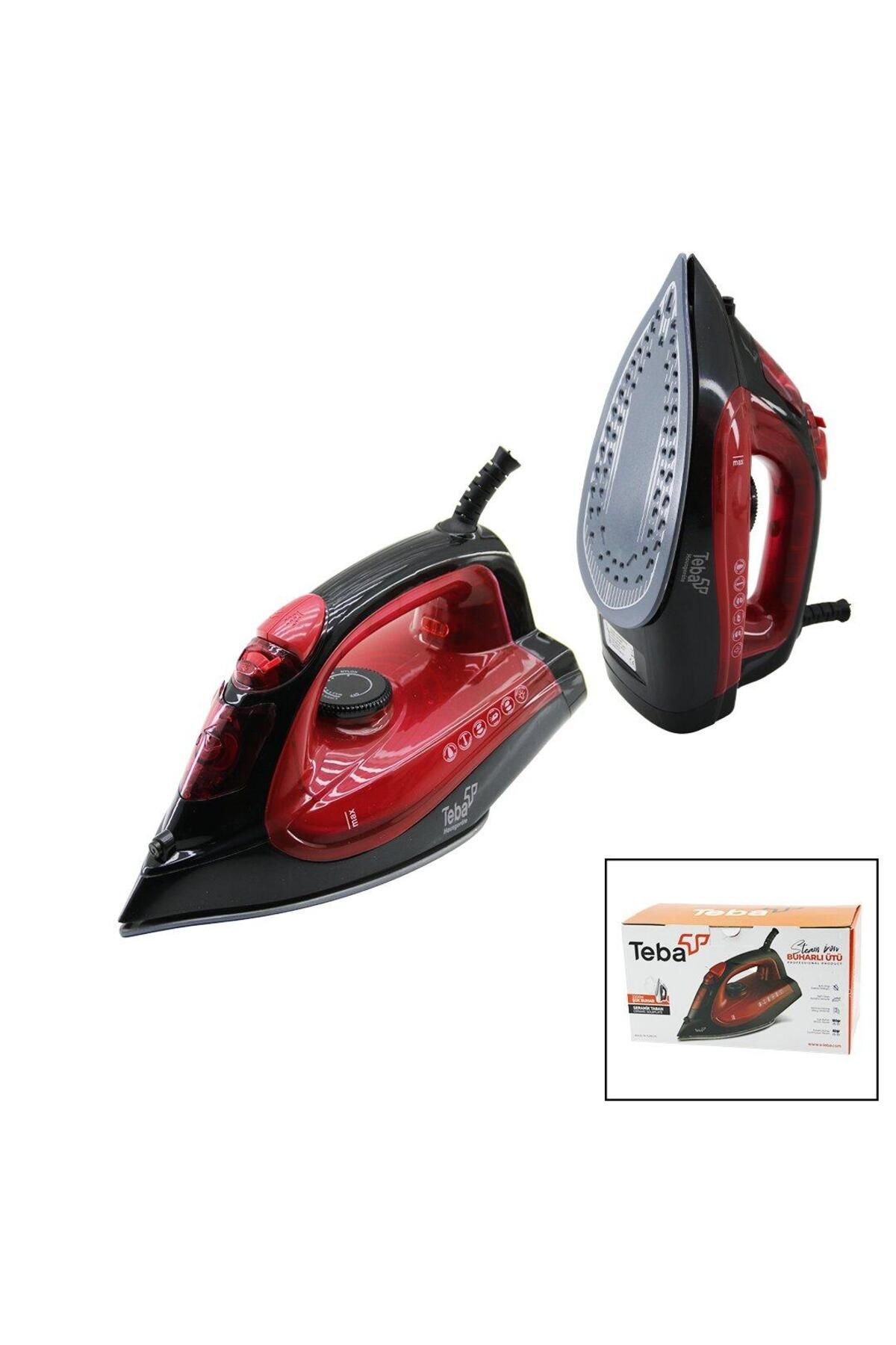 STOREMAX Rom TEBA BUHARLI ÜTÜ 2200W SERAMİK TABAN ŞOK BUHAR=180GR - SÜREKLİ BUHAR=40GR Romshp 1067