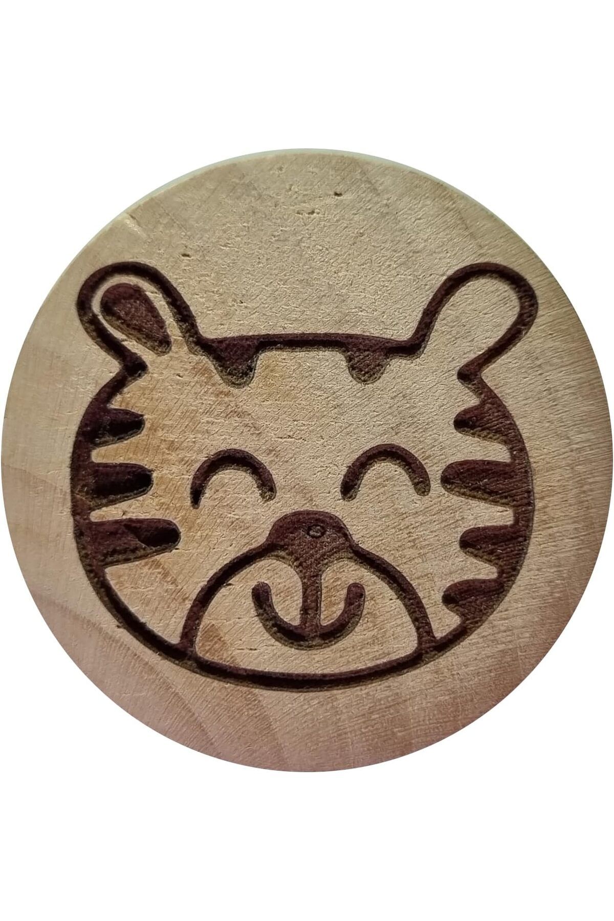 Mu Art Ahşap Mrt Home Ahşap Mobilya Kulp 3.8 Cm Arslan Desenli Çekmece Kulpu Art 871301