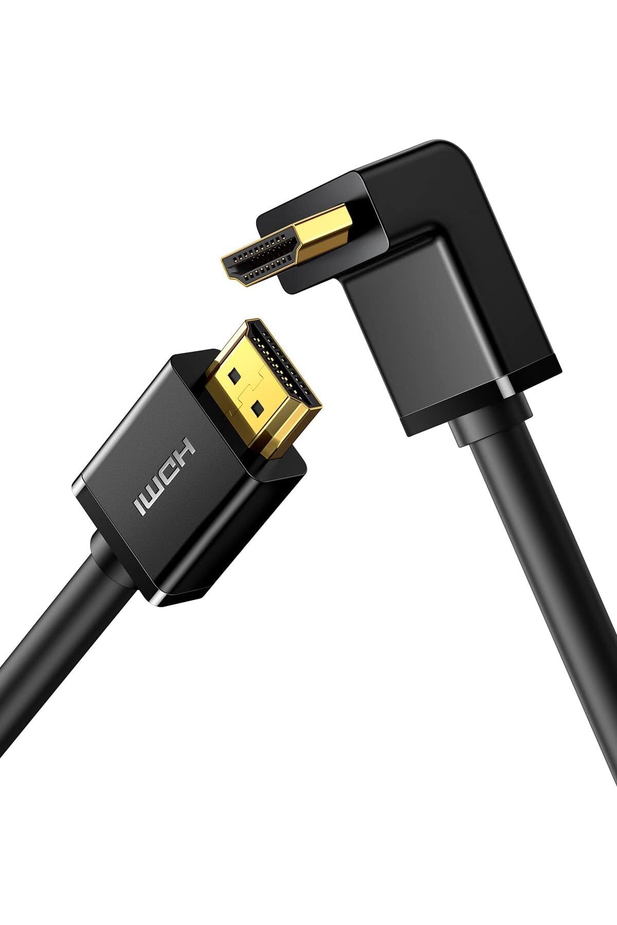 LUXE HDMI 90 derece kablo, 2 Metre, Siyah LXSHP 1055529