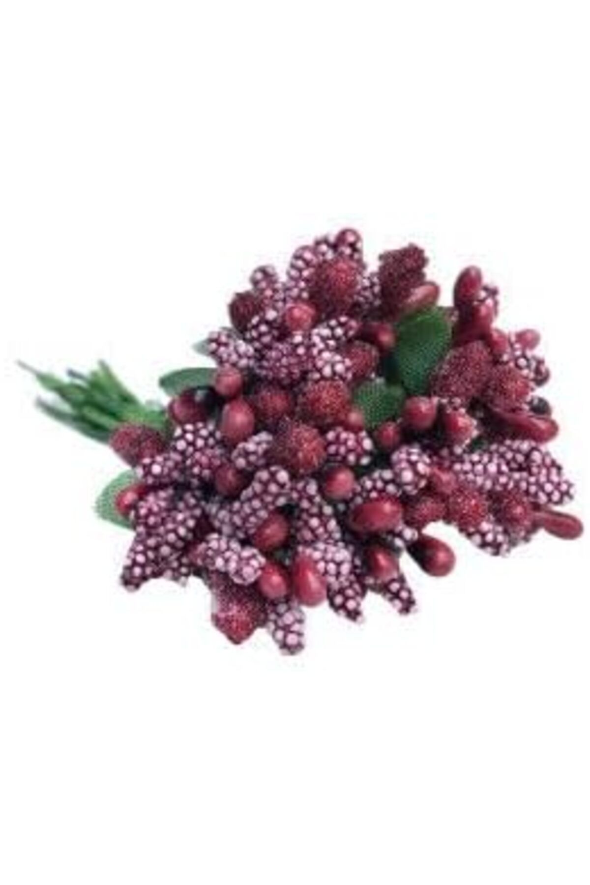 Mu Art Ahşap Mrt Marifetlerim - yapay çiçek Bordo Çiçek Cipso 1 Demet Art 871301