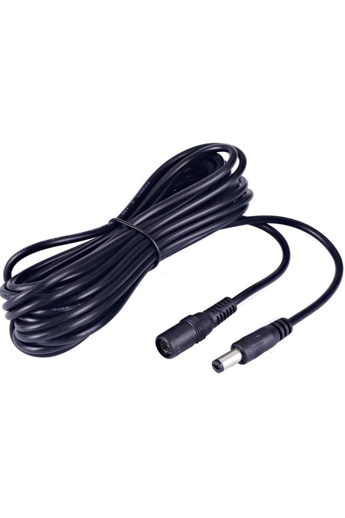 Mu Art Ahşap Mrt DC Adaptör Uzatma Kablosu 1 Metre 5.5mm x 2.1mm 5 Amper Dişi Erkek 4382 Art 871301