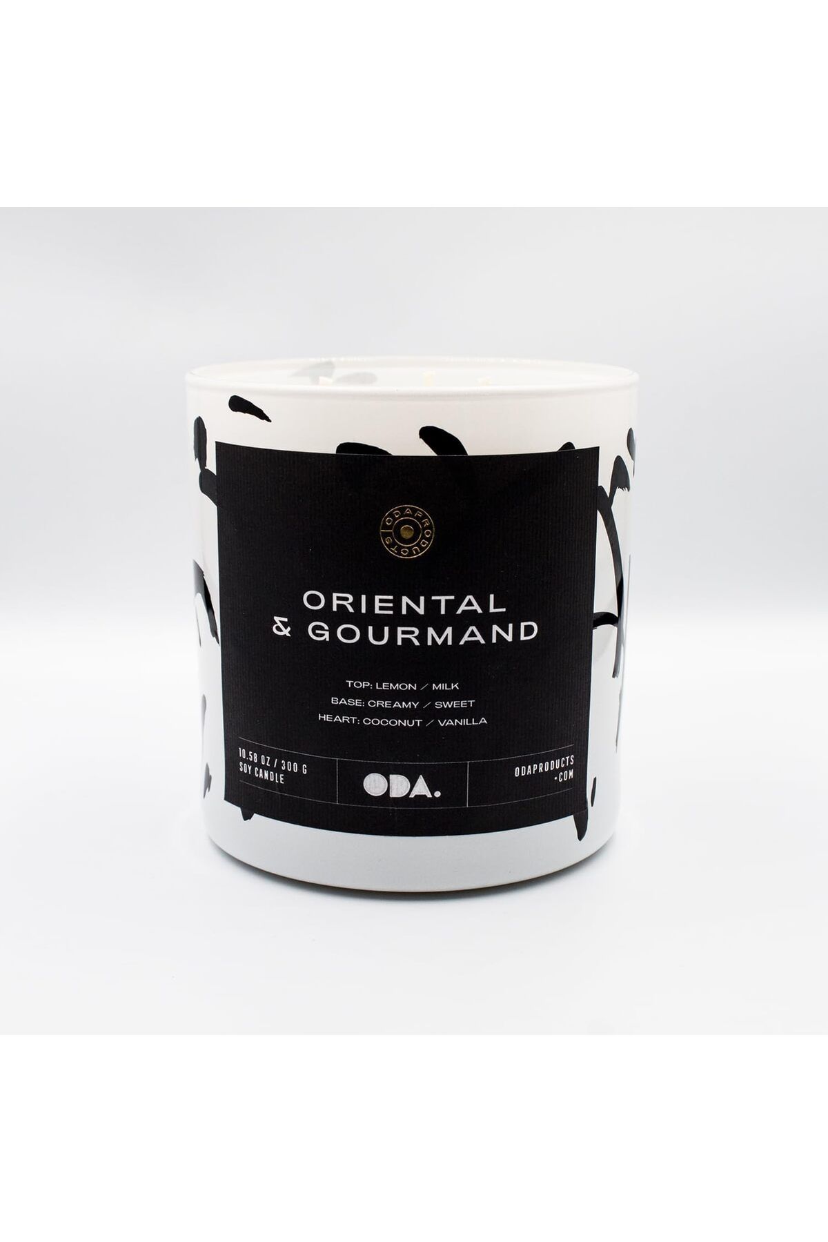 Mu Art Ahşap Mrt Oriental & Gourmand - Oryantal & Gurme Dekoratif Desenli Soya Mumu I 300 gr (Renkli) Art