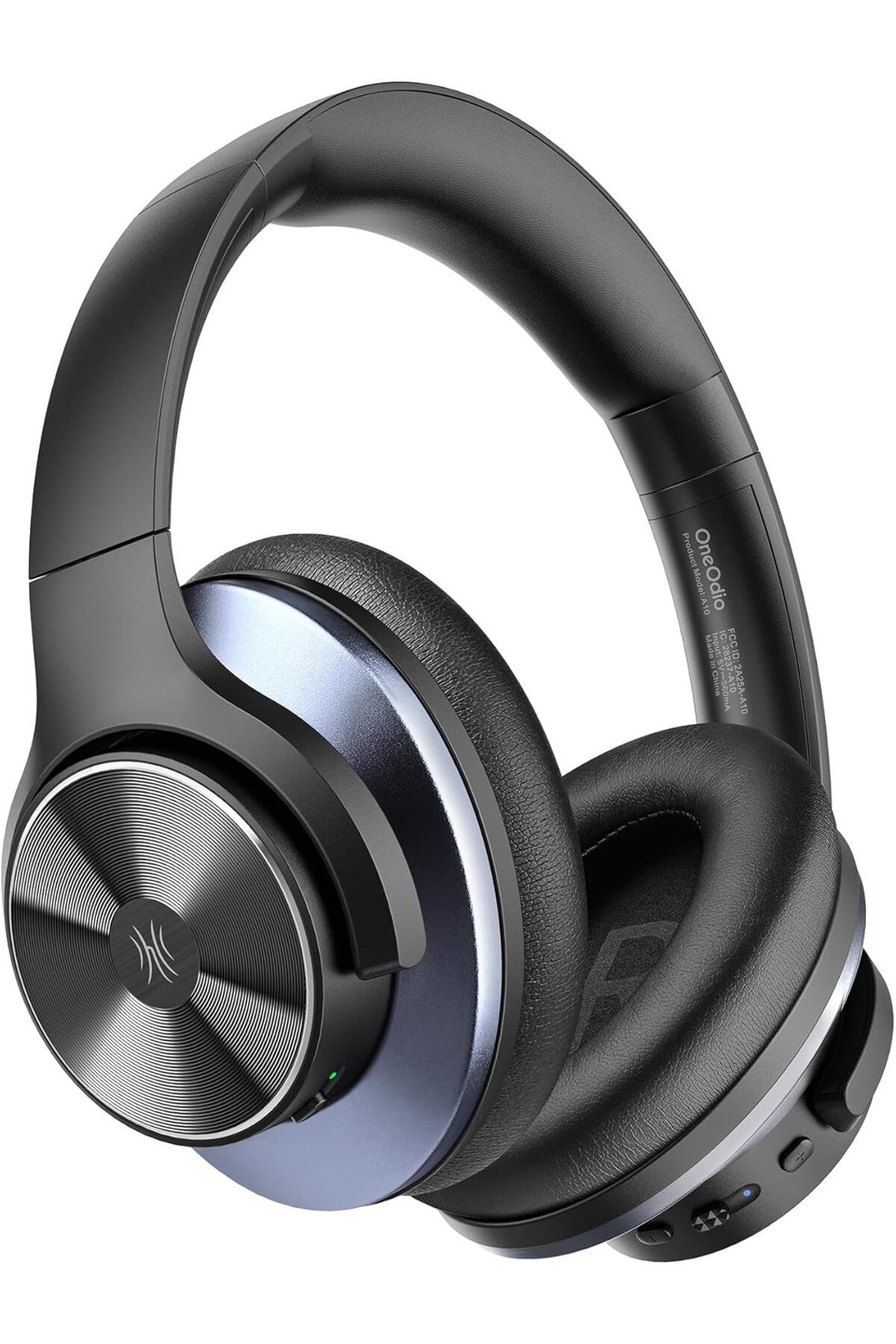Mu Art Ahşap Mrt A10 Bluetooth kulak üstü kulaklık, hibrit aktif gürültü önleme özellikli kablosuz kulak